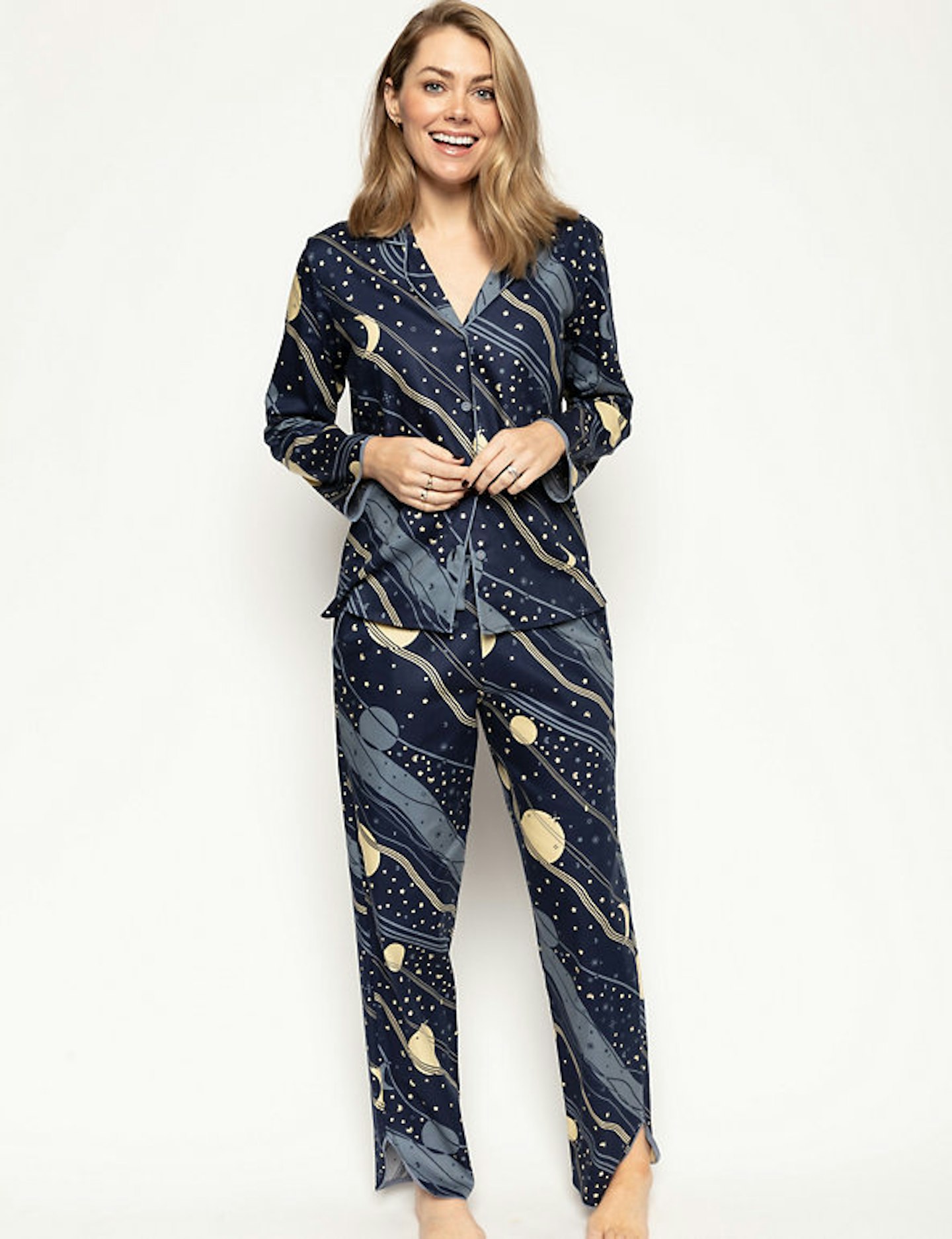 Cyber Jammies, Modal Celestial Print Pyjama Set