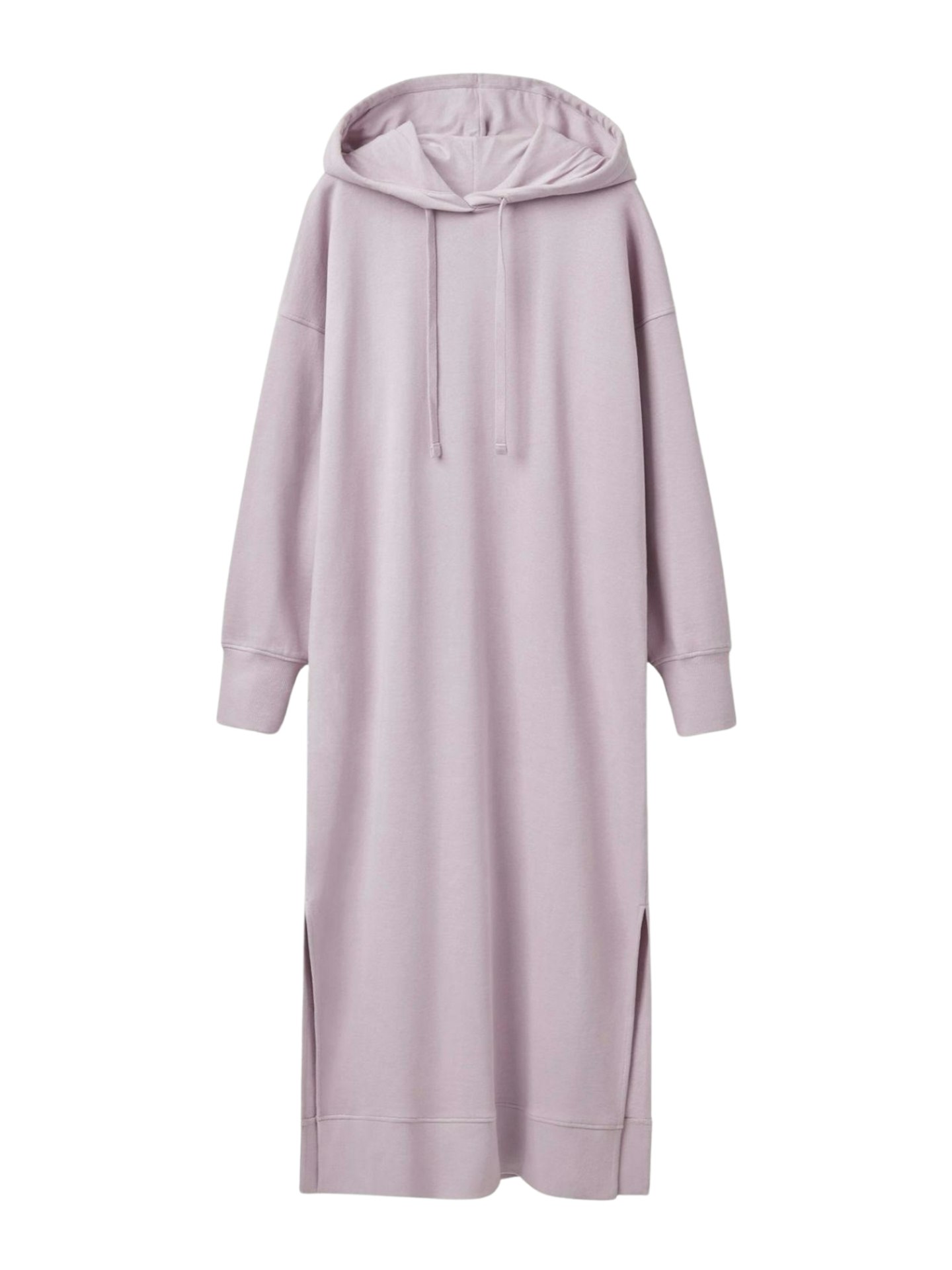 Relaxed-Fit Maxi Sweatshirt Dress