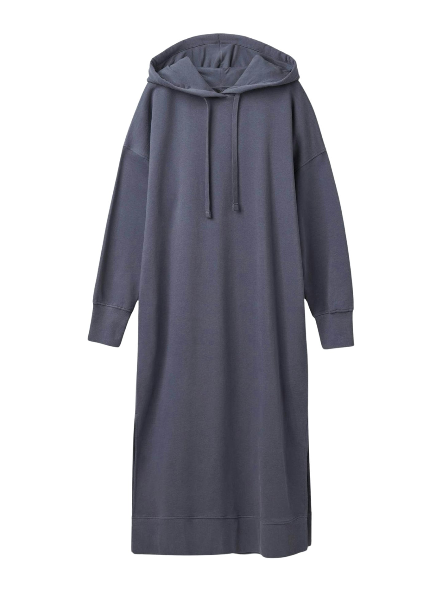 Relaxed-Fit Maxi Sweatshirt Dress