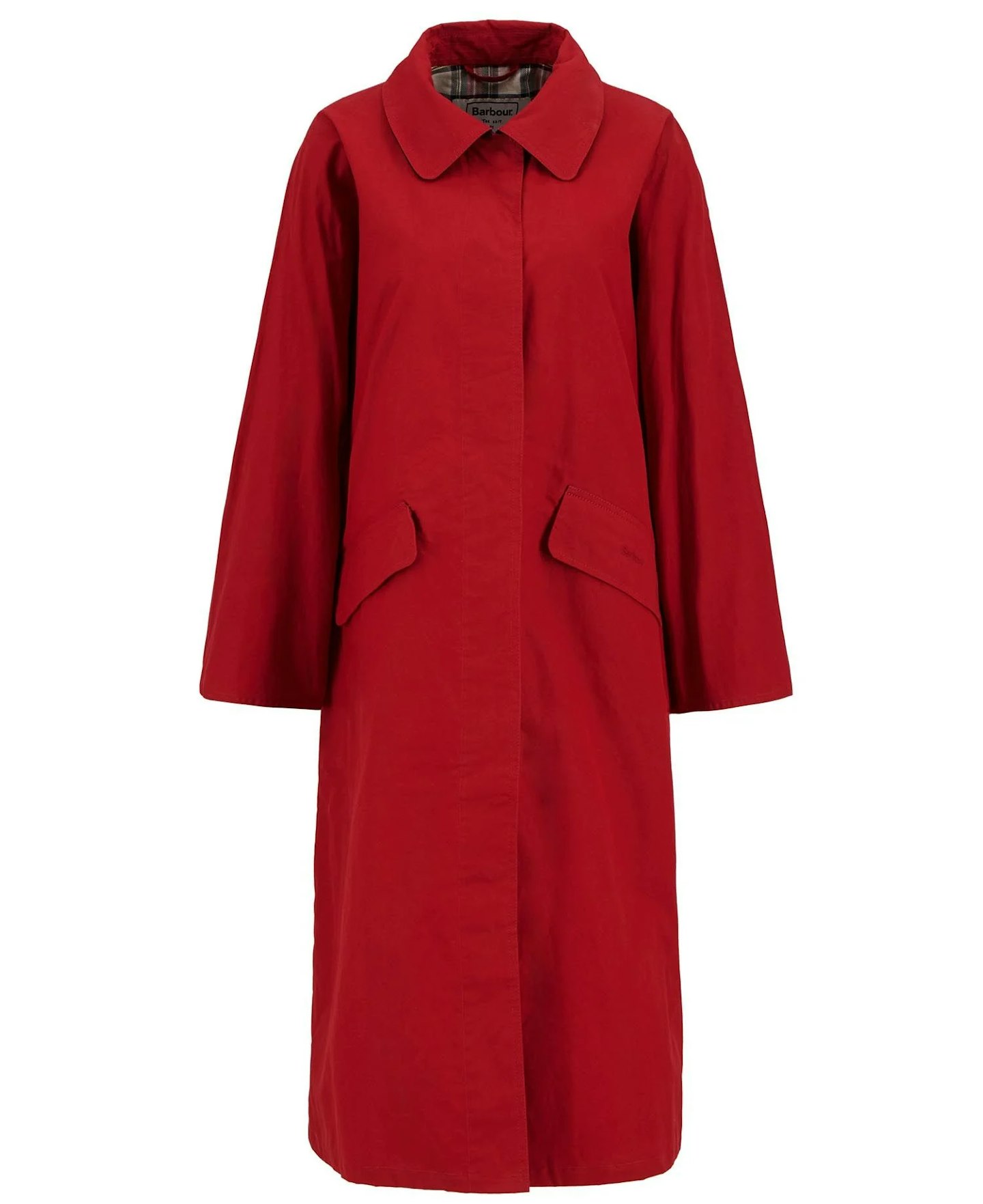 alexa chunf barbour red coat 