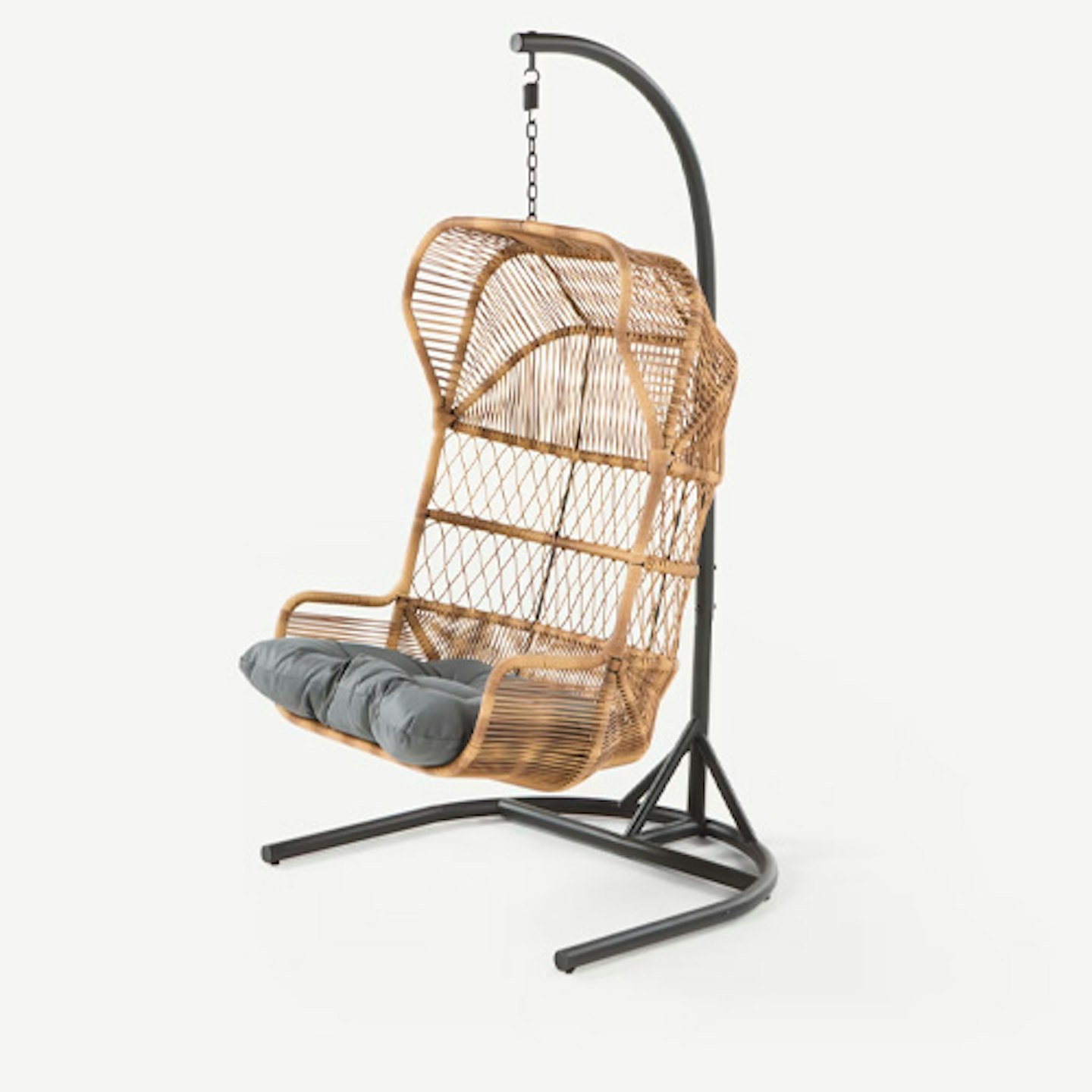 Garden Hanging Chair, Charcoal Grey