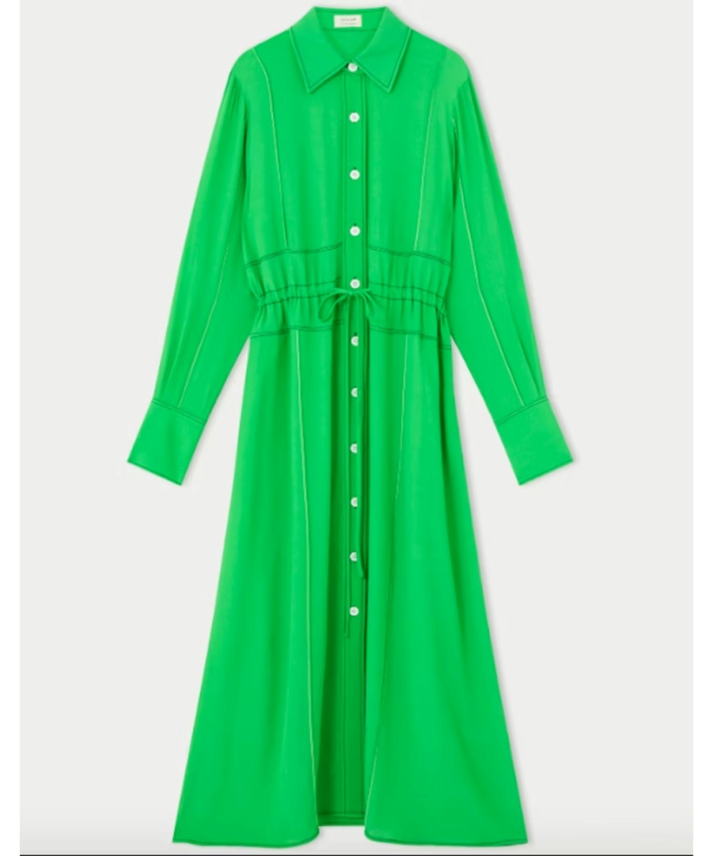 Jigsaw, Fluid Drawcord Shirt Dress