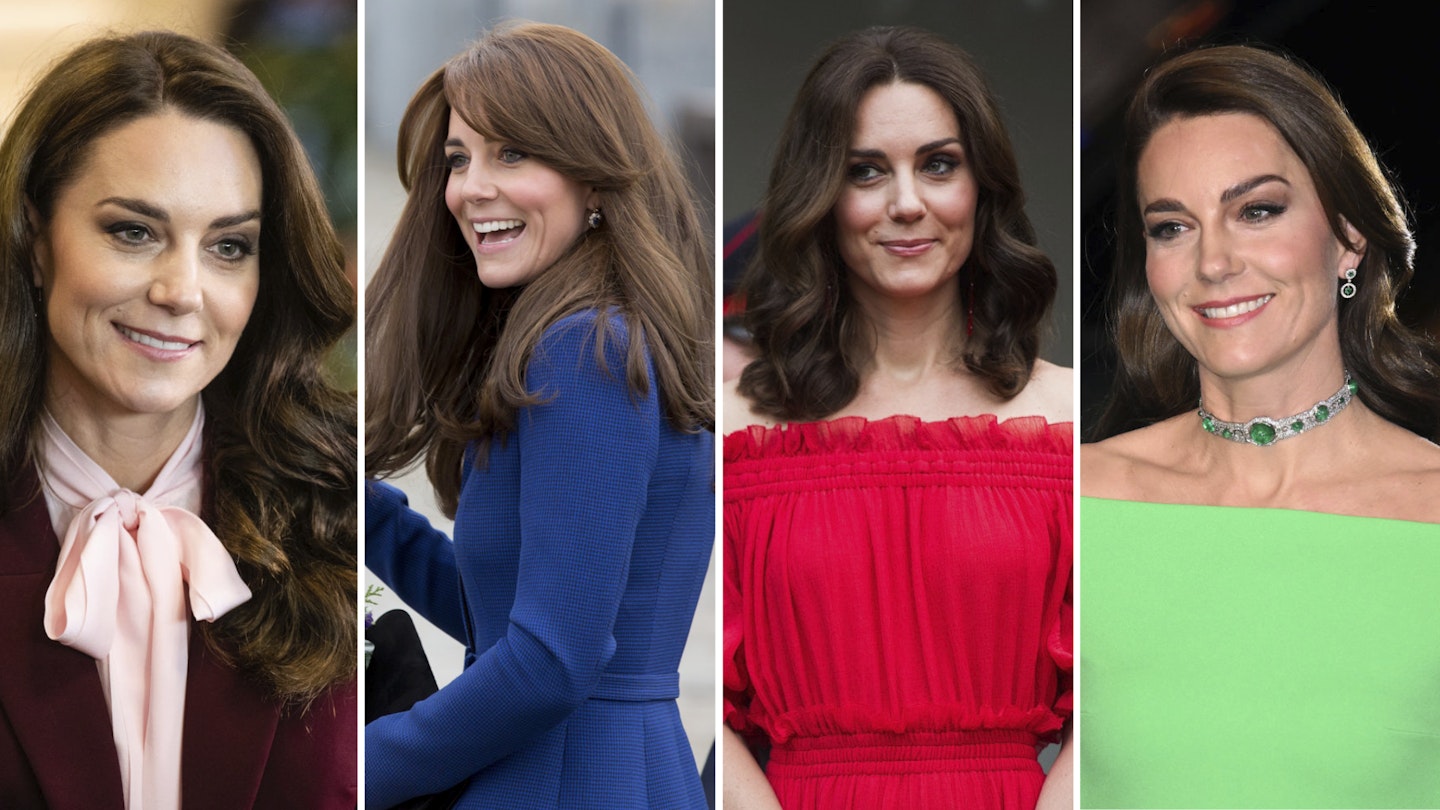 Kate Middleton's Complete Hair Evolution In Pictures