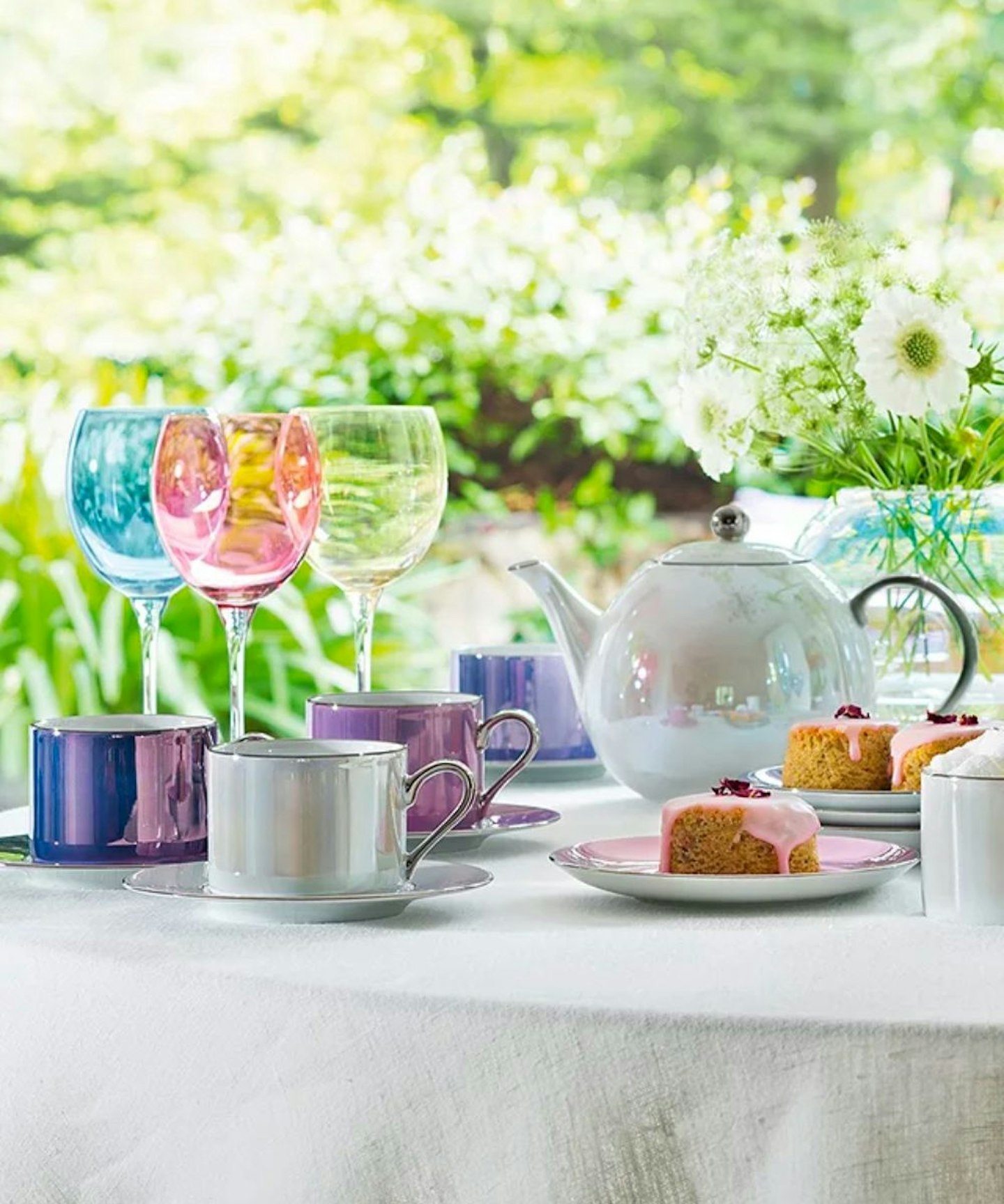 LSA International Polka Wine Glasses