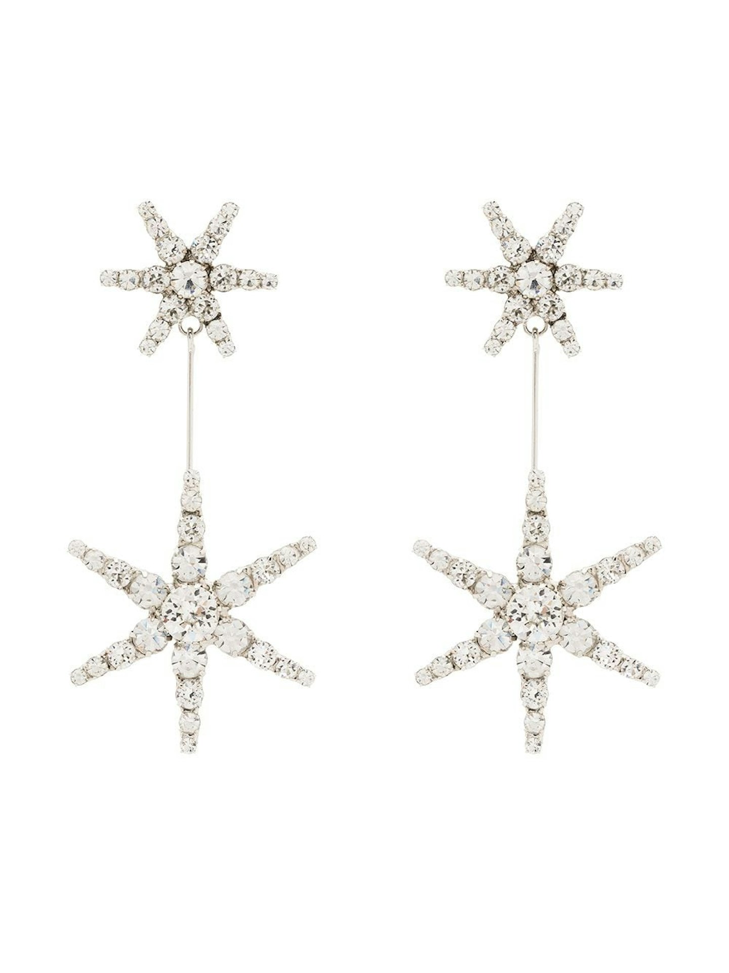 Jennifer Behr, Estee Crystal Star Drop Earrings