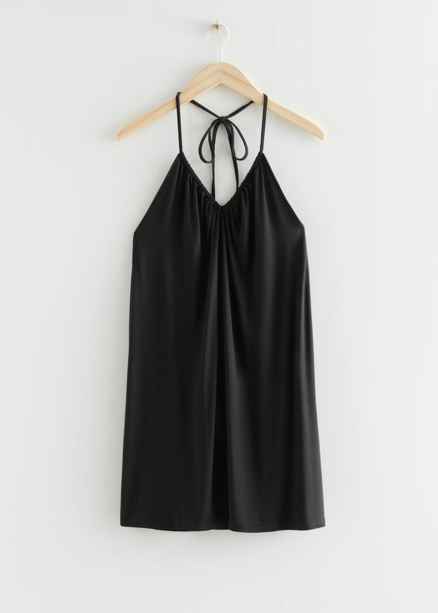 & Other Stories, Strappy Halter Mini Dress