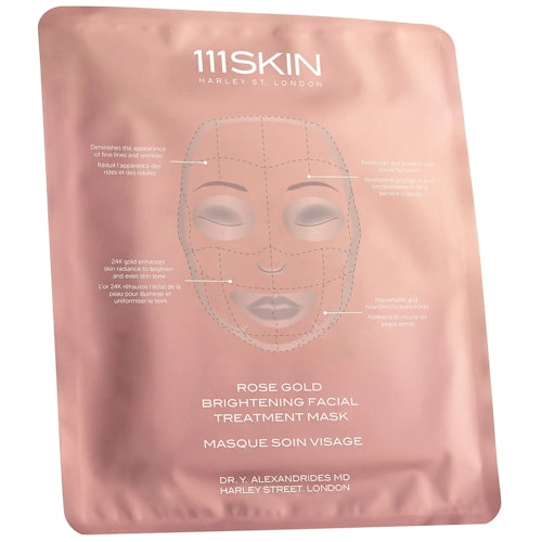 111SKIN Rose Gold Brightening Facial Treatment Mask, £20
