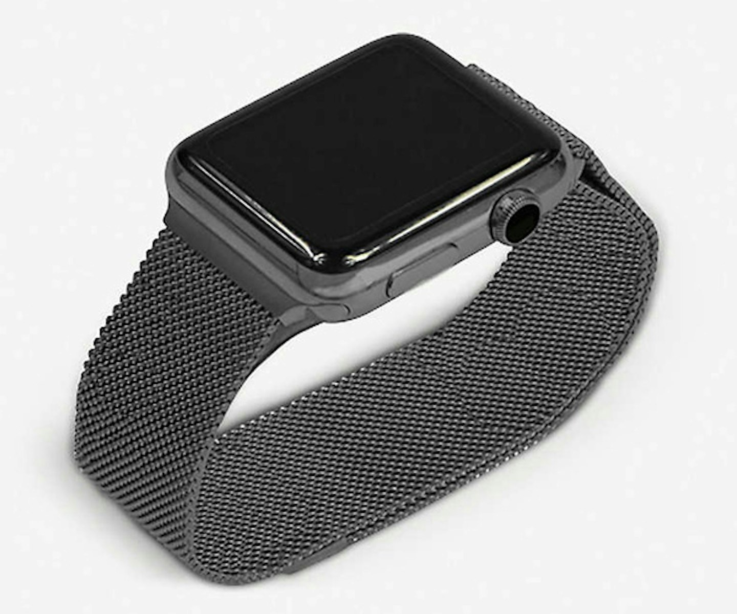 MINTAPPLE Apple Watch Space Grey Milanese loop strap