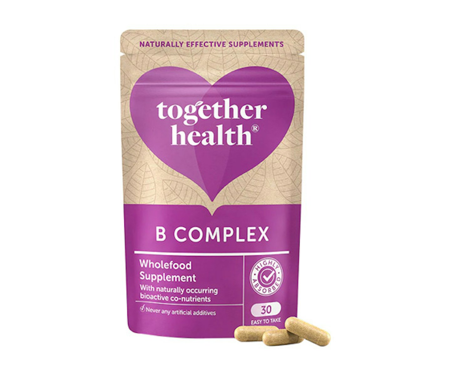 Together Health WholeVits B Complex 30 Capsules