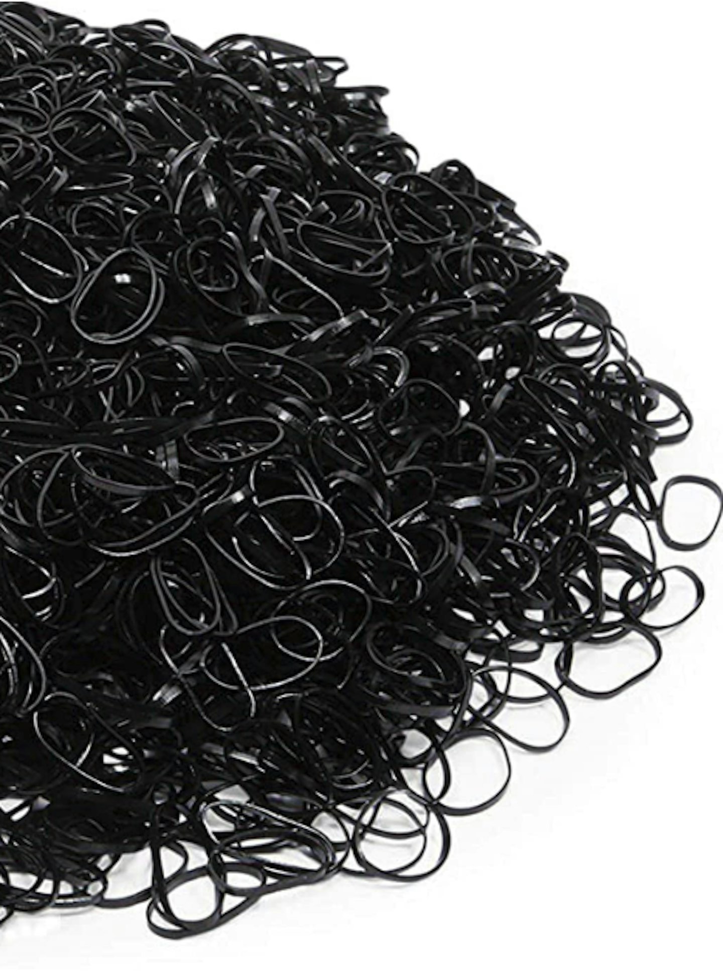 Black Elastic Hair Bands (300)