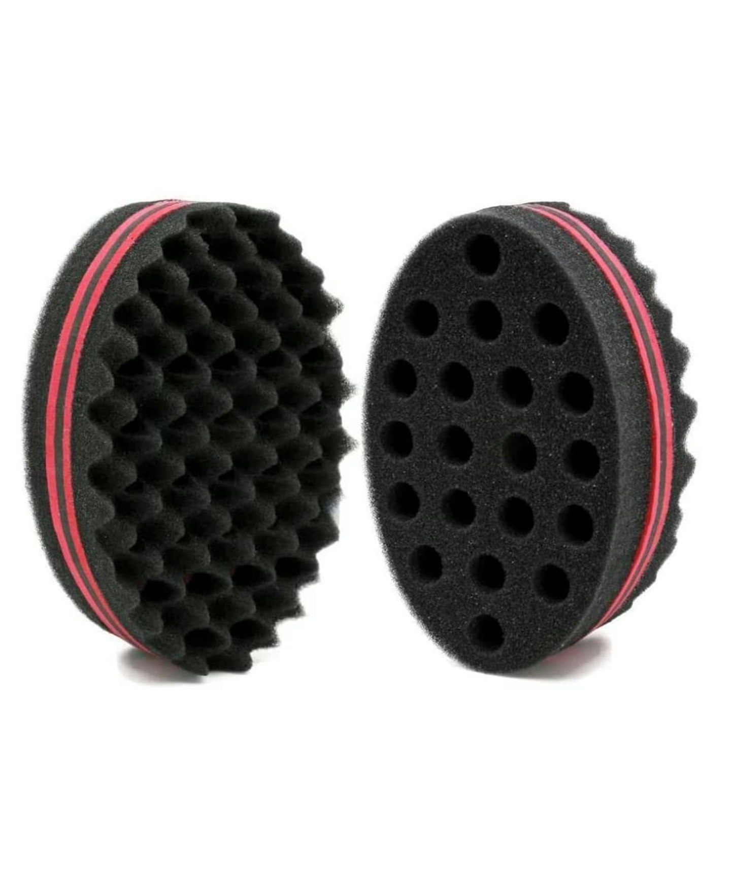 TEEROVA Big Holes Hair Twist Sponge