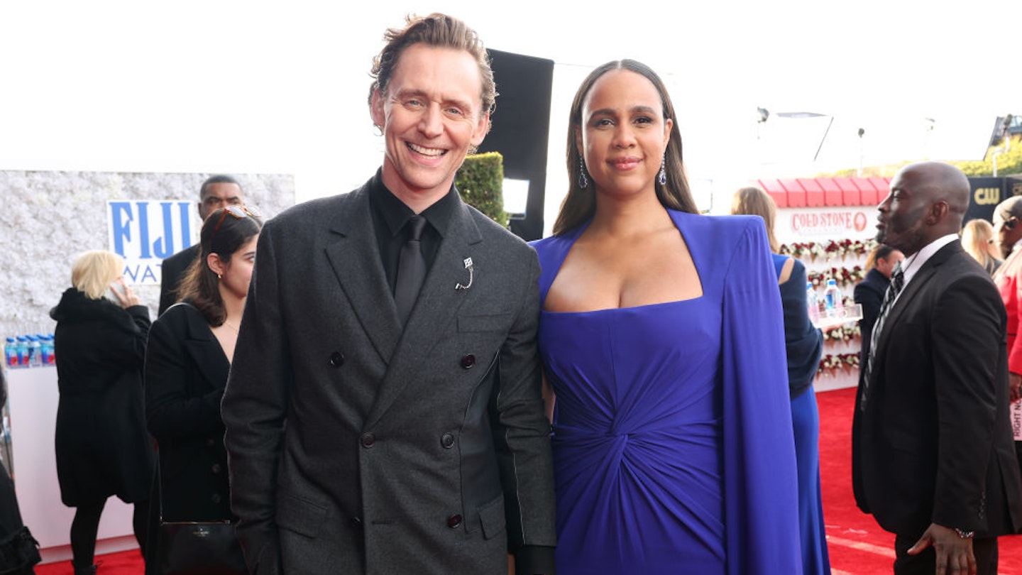 Tom Hiddleston and Zawe Ashton at the Critics Choice Awards 2024