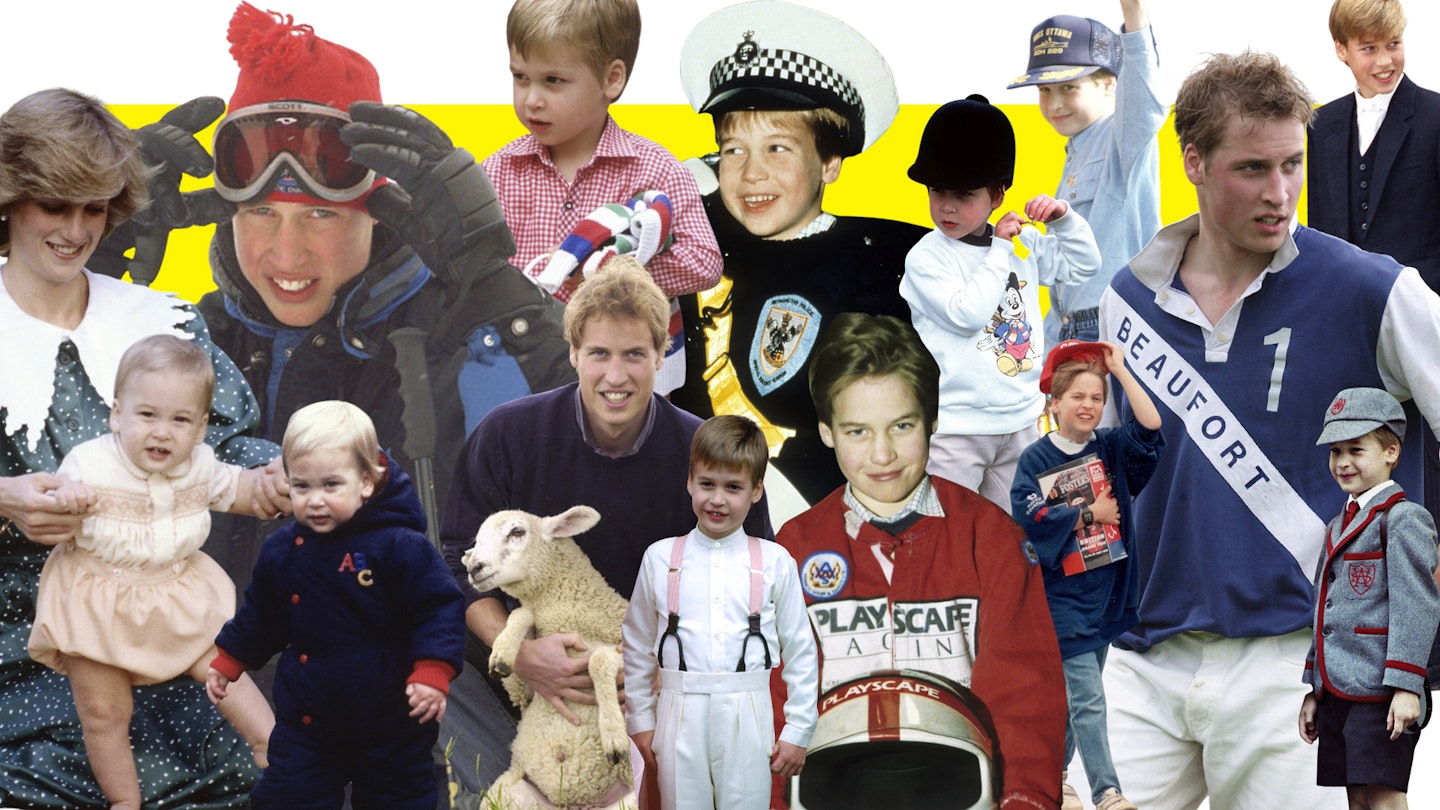 Prince William 40 best childhood pictures