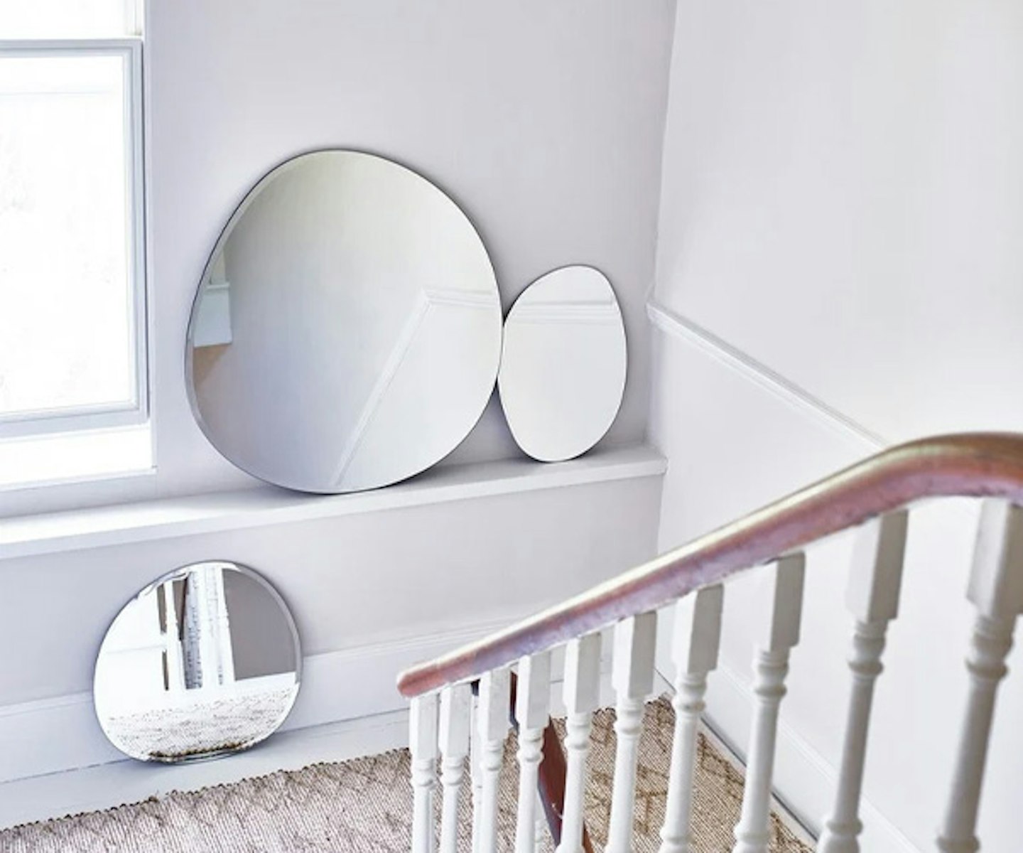 Issey Round Pebble Wall Mirror Extra Large