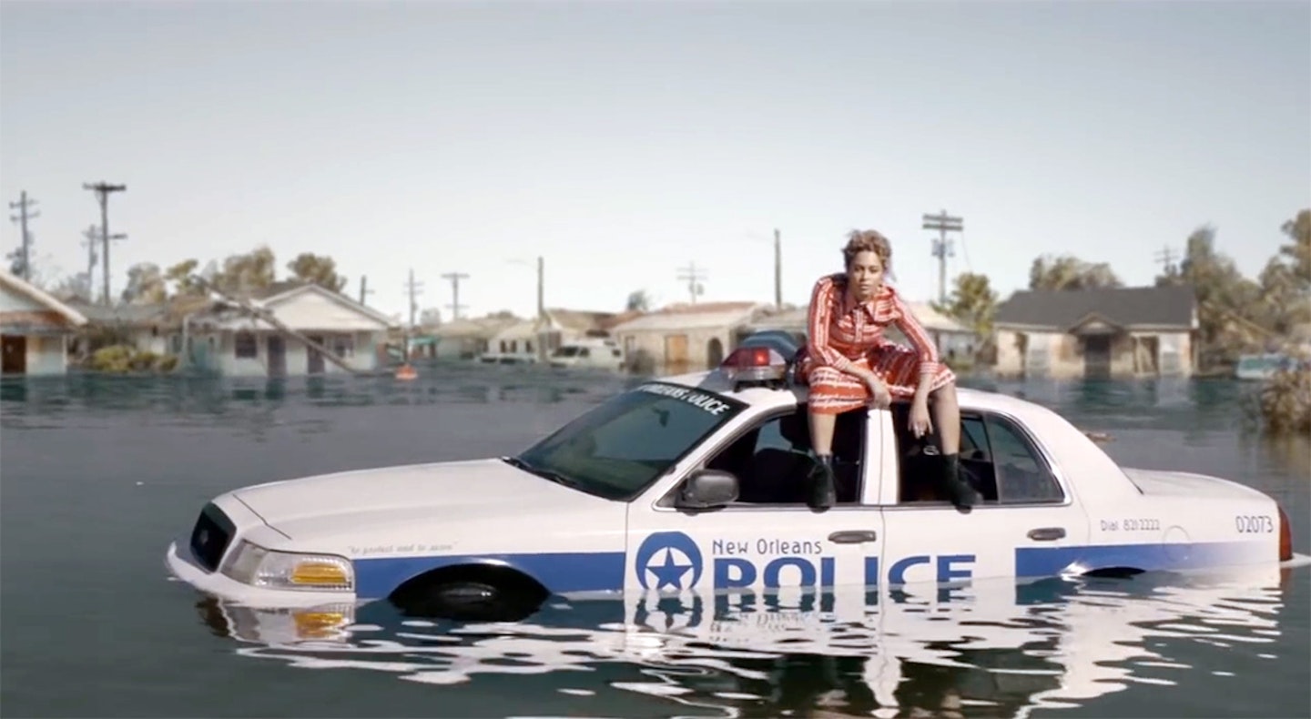 Beyoncé in the 2016 video for Formation