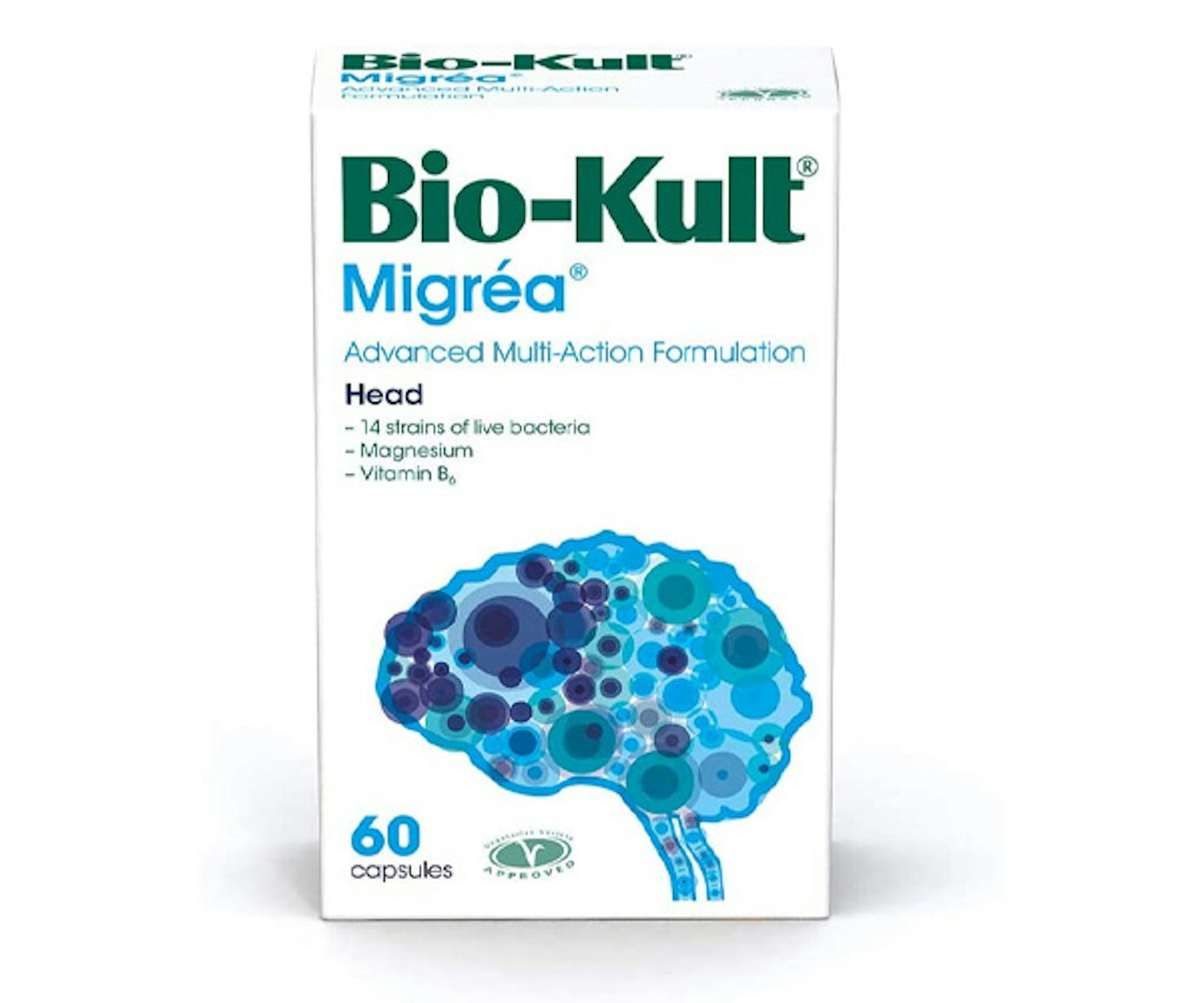 Bio-Kult Migréa Advanced Multi-Strain Bacterial Formulation with Magnesium Citrate and Vitamin B6