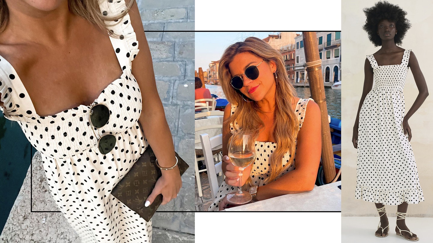 You can now buy THAT Zara polka dot dress in red leopard print