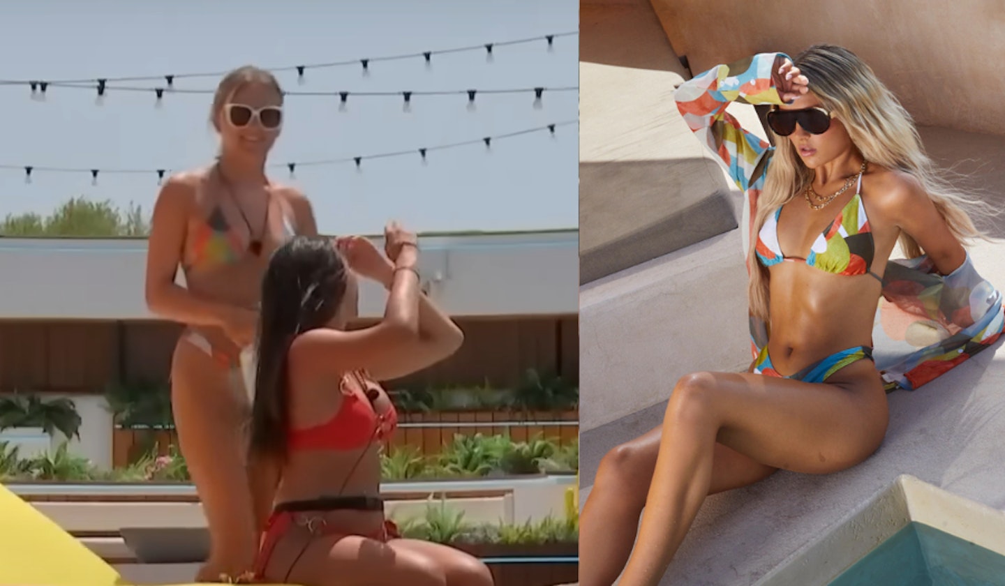 Tasha's Multicoloured Abstract Bikini