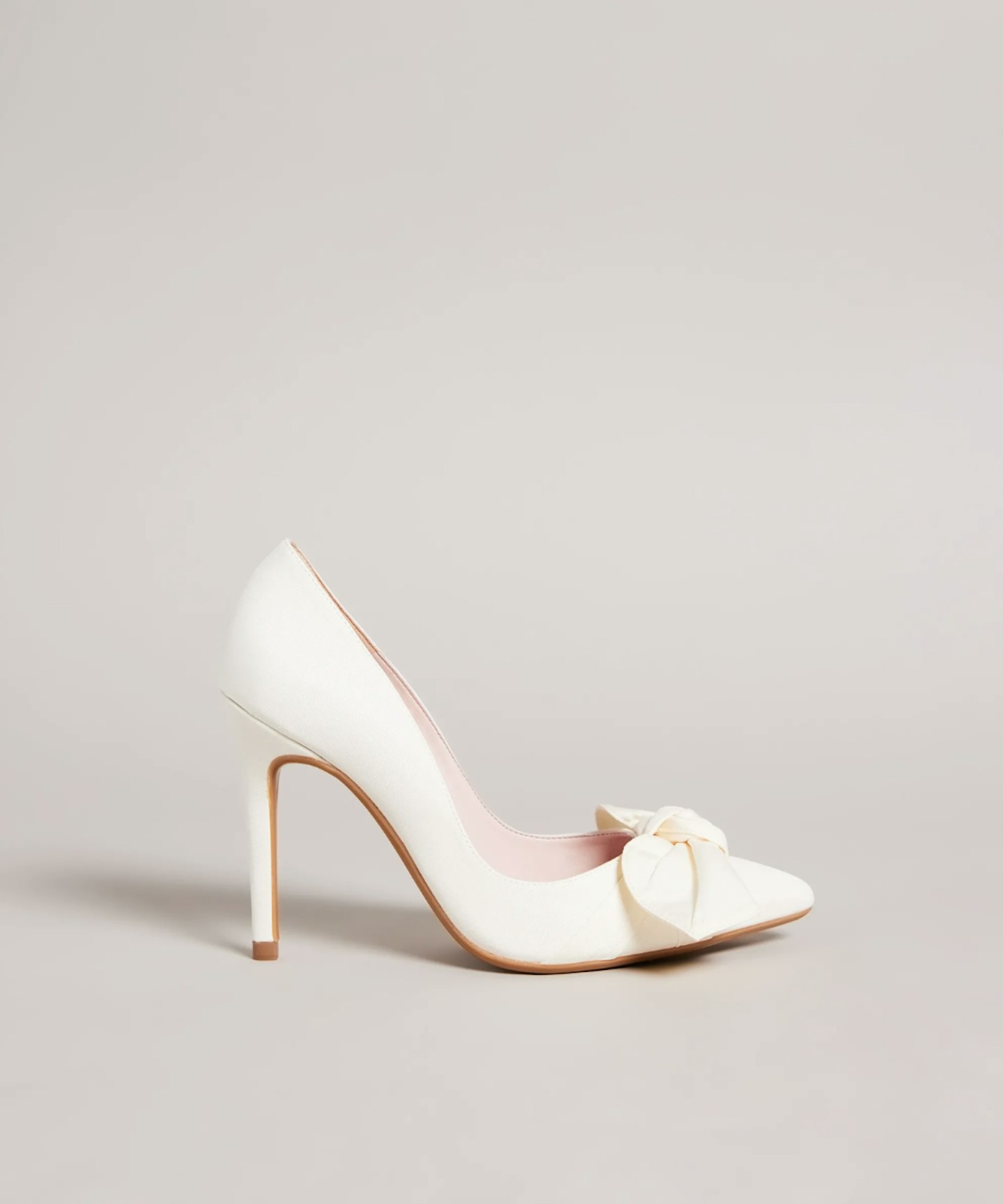 Ted Baker Hyana Moire Satin Bow Court Shoes