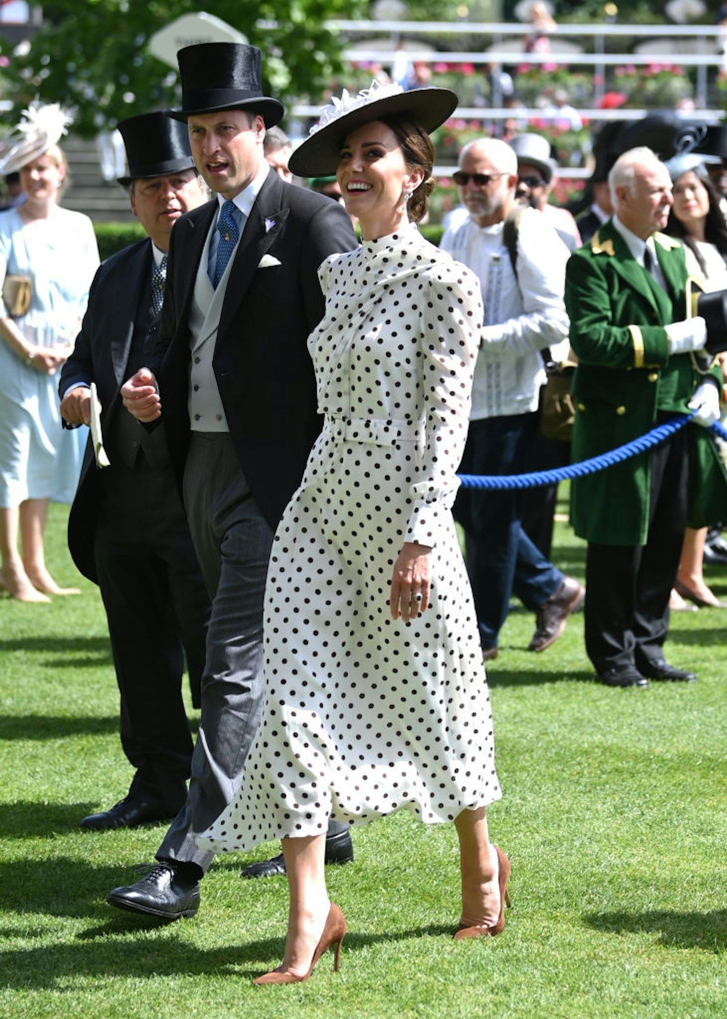 Kate Middleton Zara Polka Dot Dress