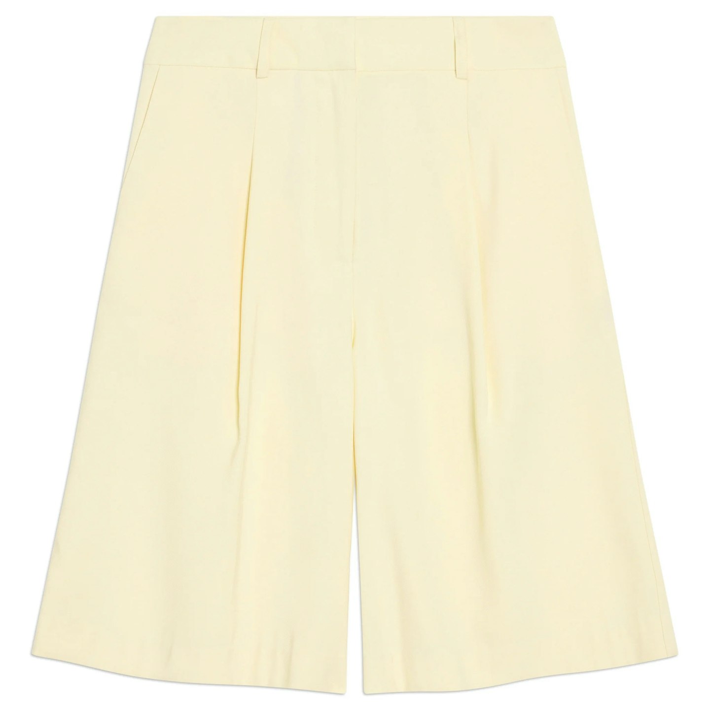Albaray Soft Yellow Tailored Shorts