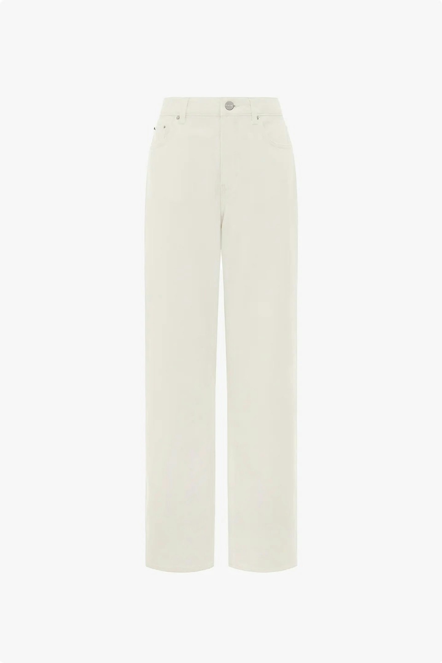 Aligne High-Rise Straight-Leg Jeans