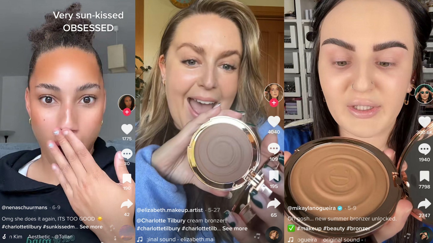 Charlotte Tilbury's New Cream Bronzer Is Going Viral On TikTok