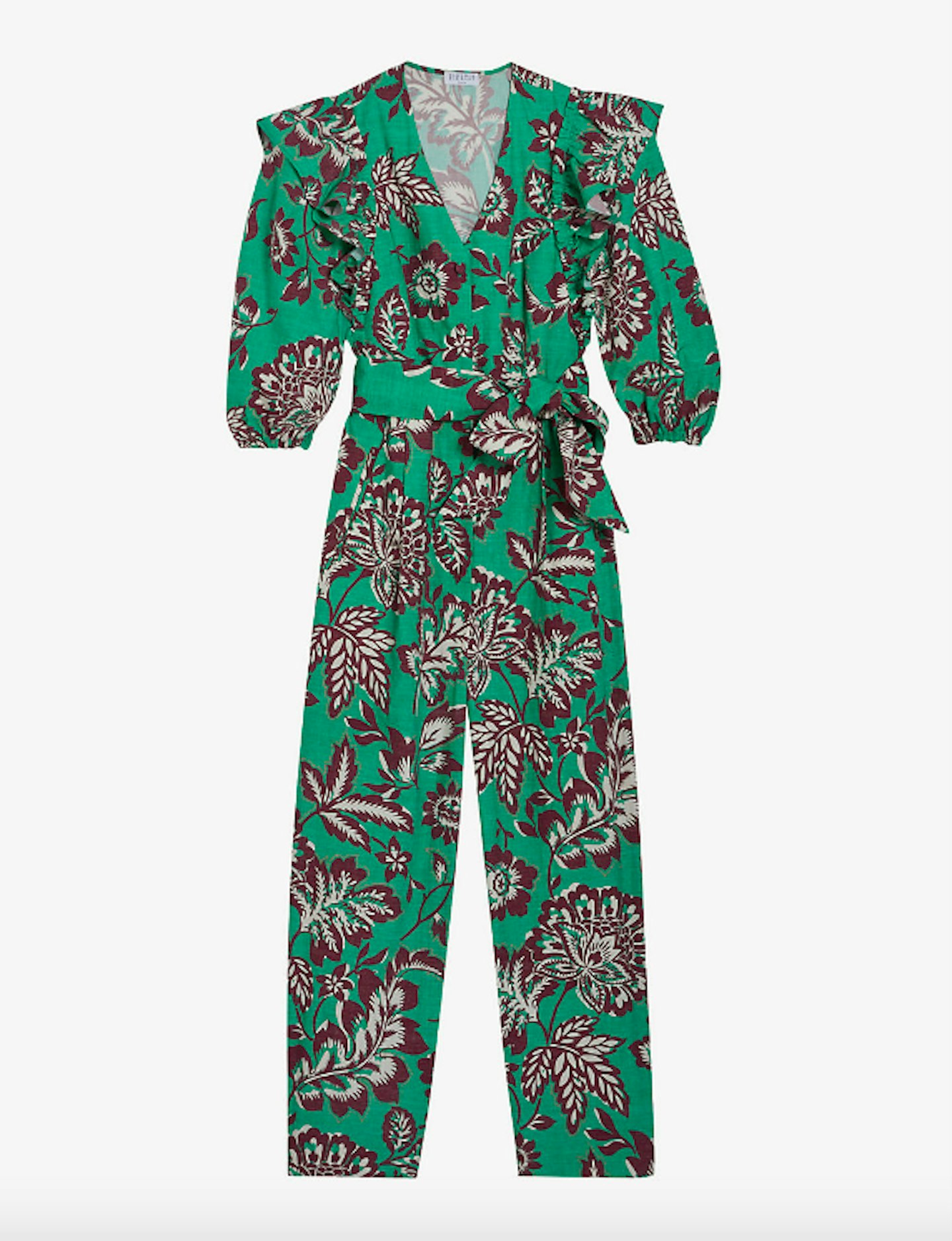 Claudie Pierlot, Justice Floral-Print Cotton Jumpsuit, WAS £279 NOW £167.40