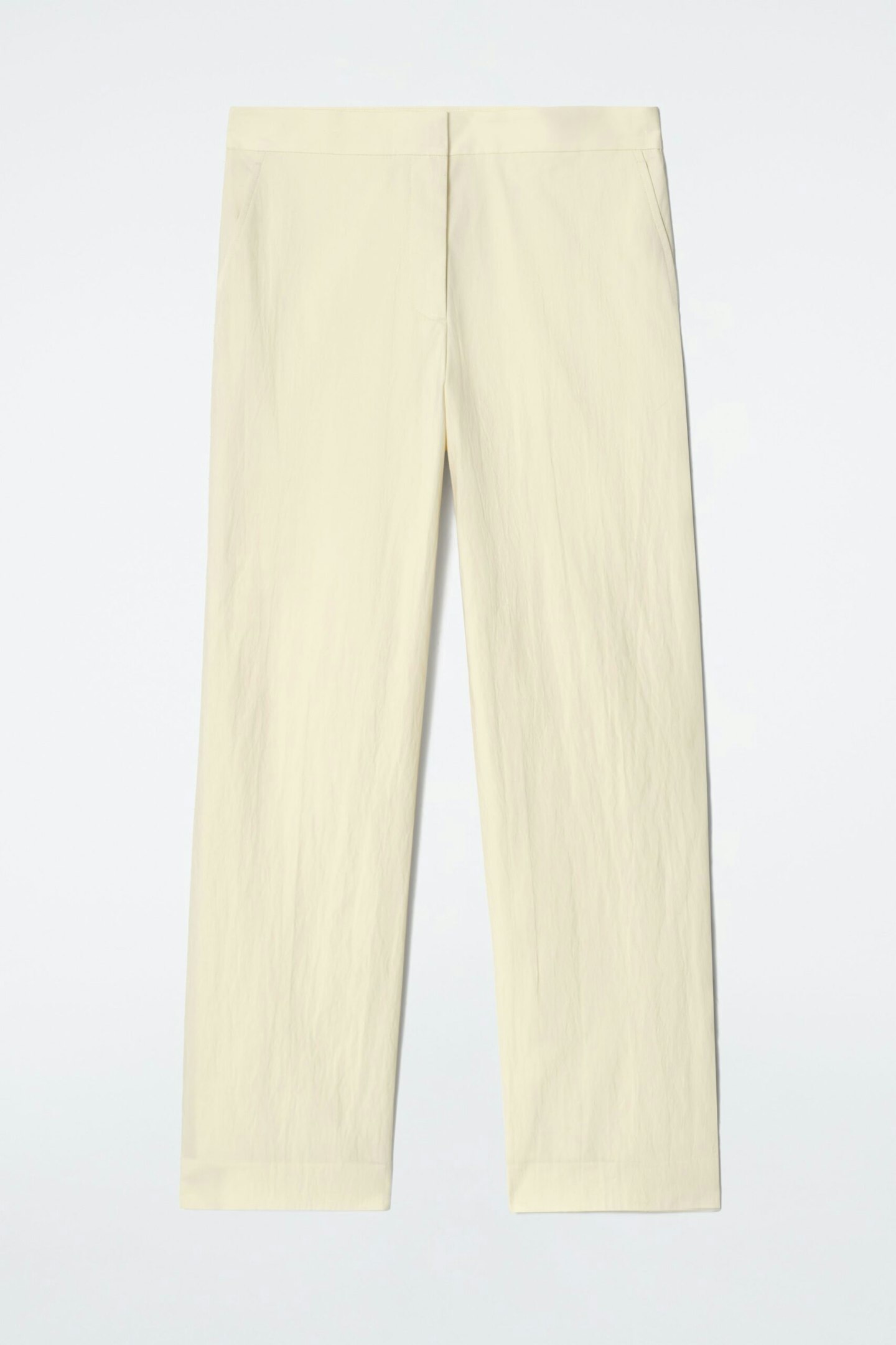 COS Tailored Cotton Straight-Leg Trousers