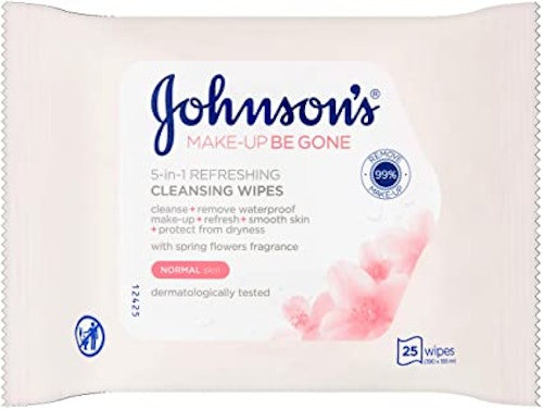 Johnson's Make-Up Be Gone Cleansing Wipes, £1.25 at Boots
