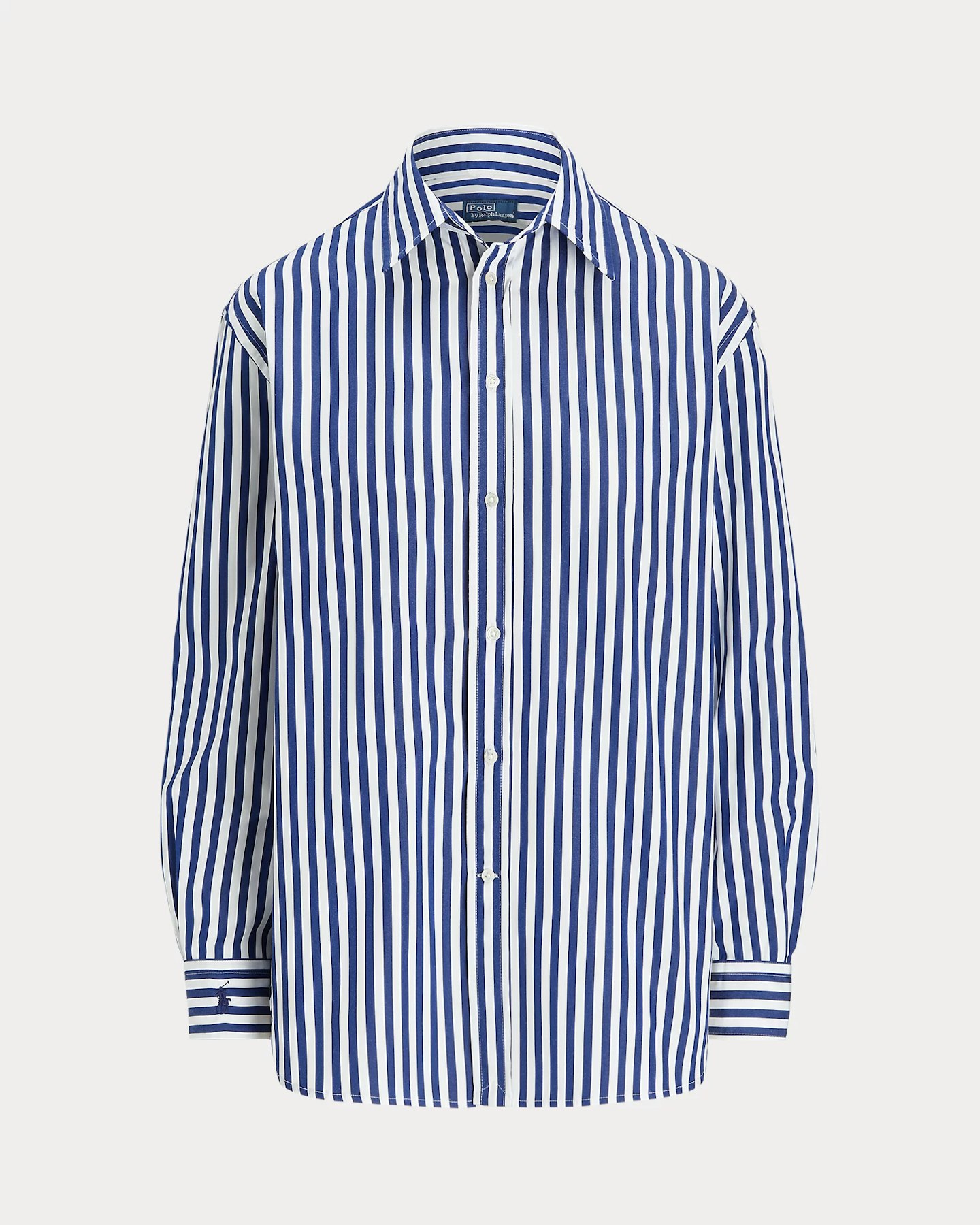 Polo Ralph Lauren Oversize Fit Striped Cotton Shirt