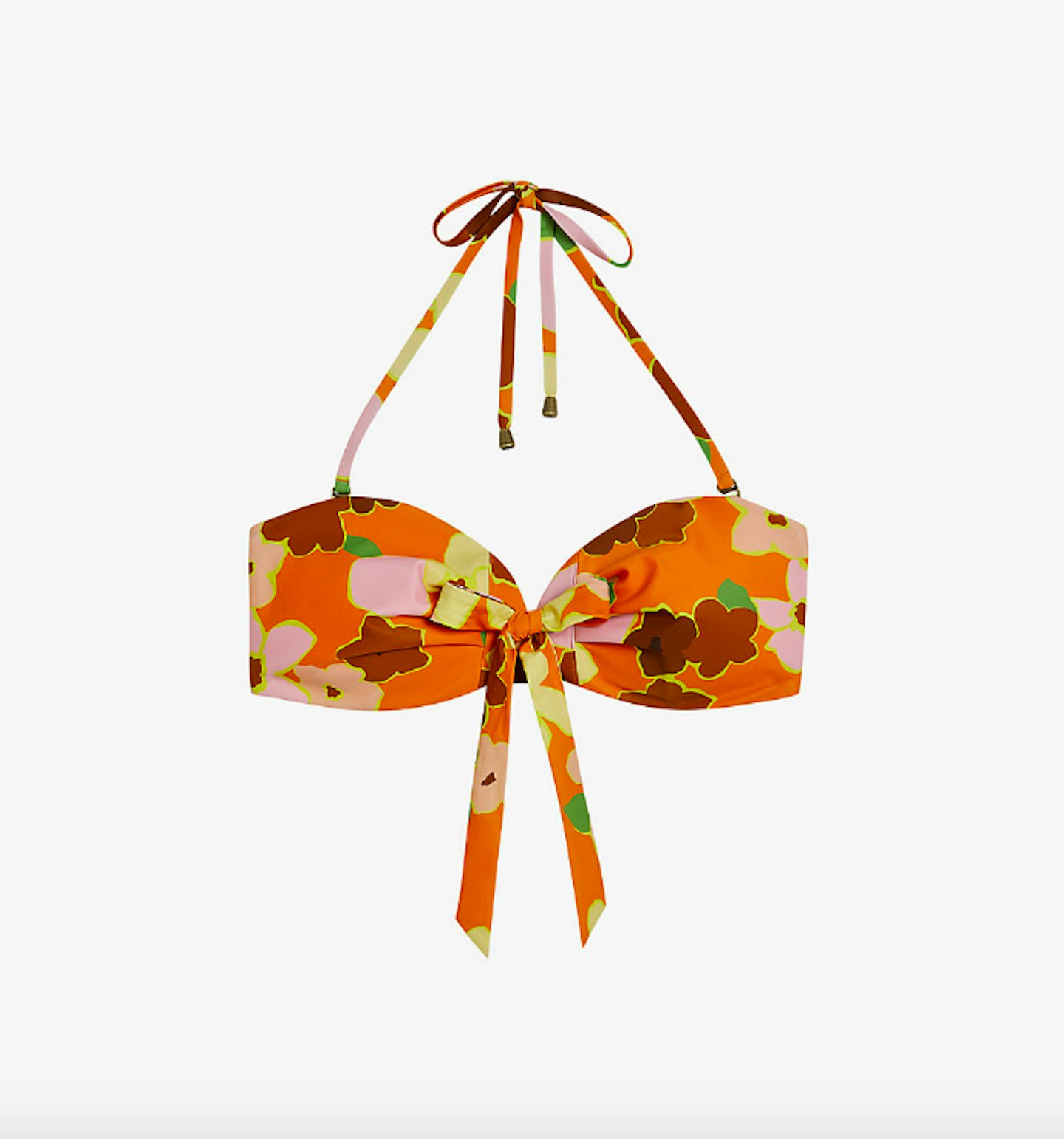 Ted Baker, Floral Cupped Bikini Top, WAS £45 NOW £31