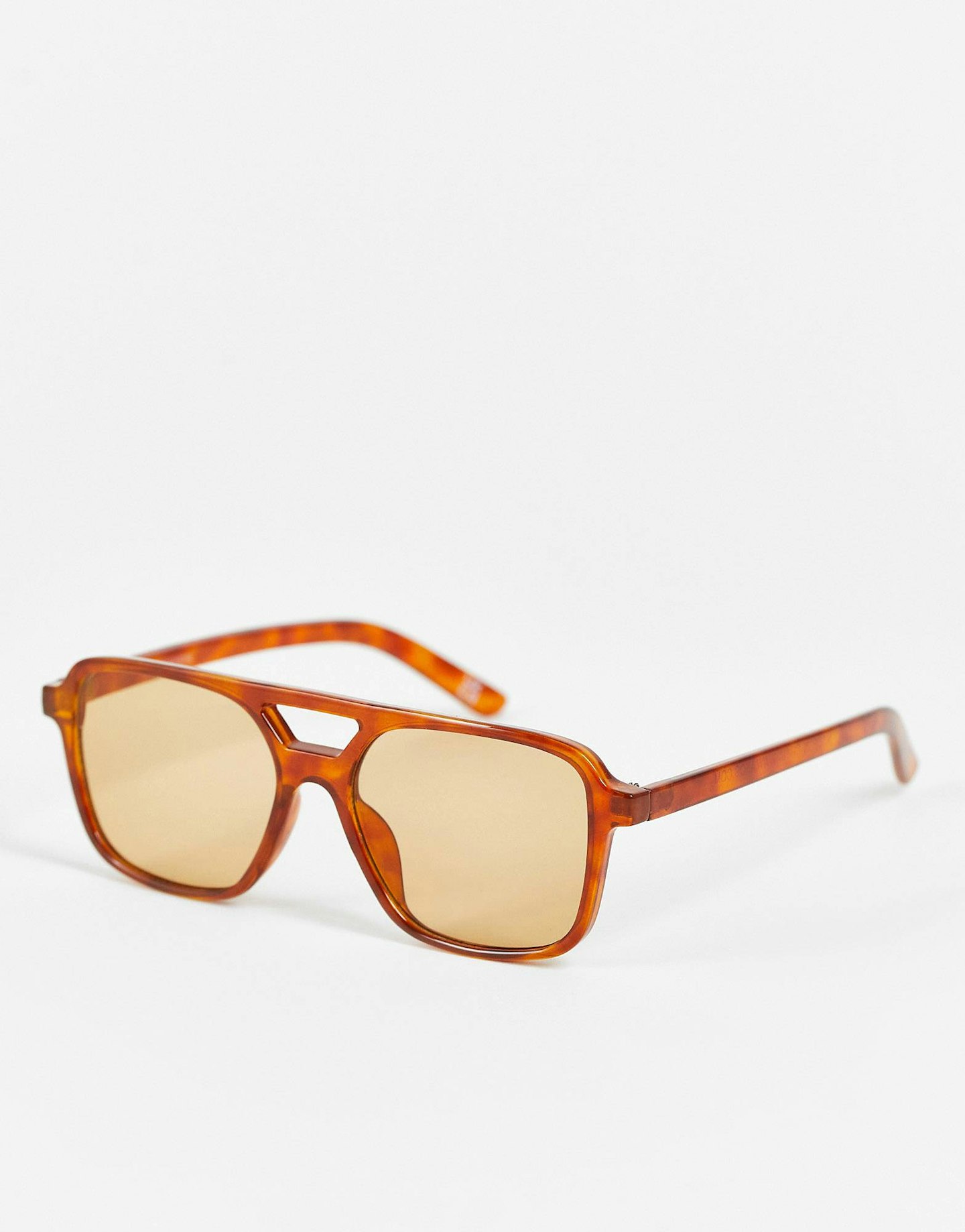 ASOS DESIGN, Aviator Tortoise Sunglasses