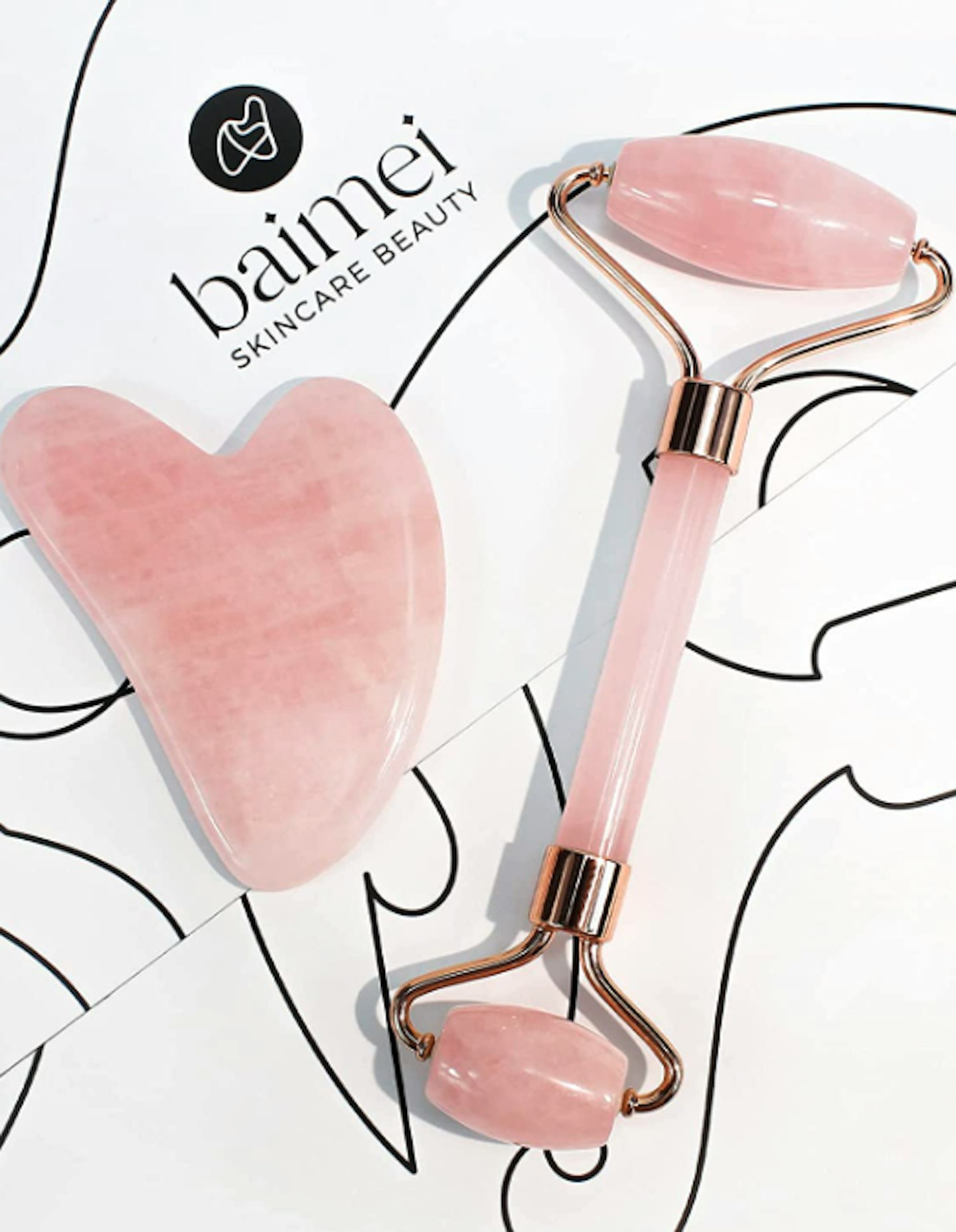 Baimei, Jade Roller and Gua Sha