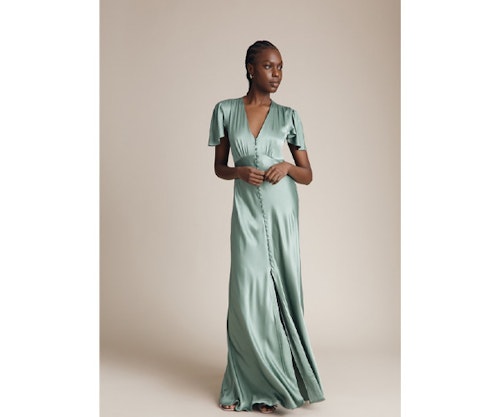 Ghost, Delphine Dress Sage