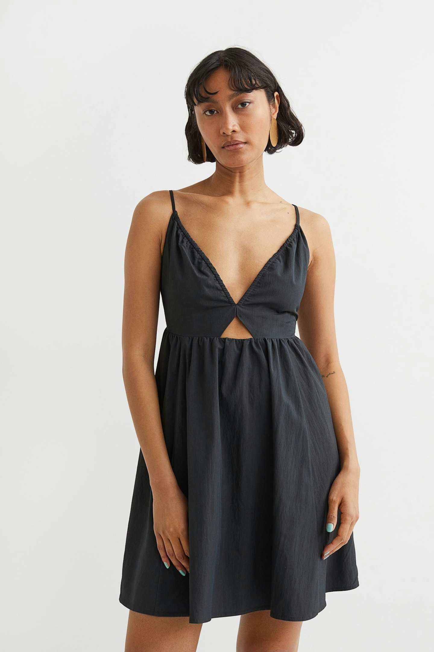 summer dress H&M, Opened Back Mini Dress, £34.99