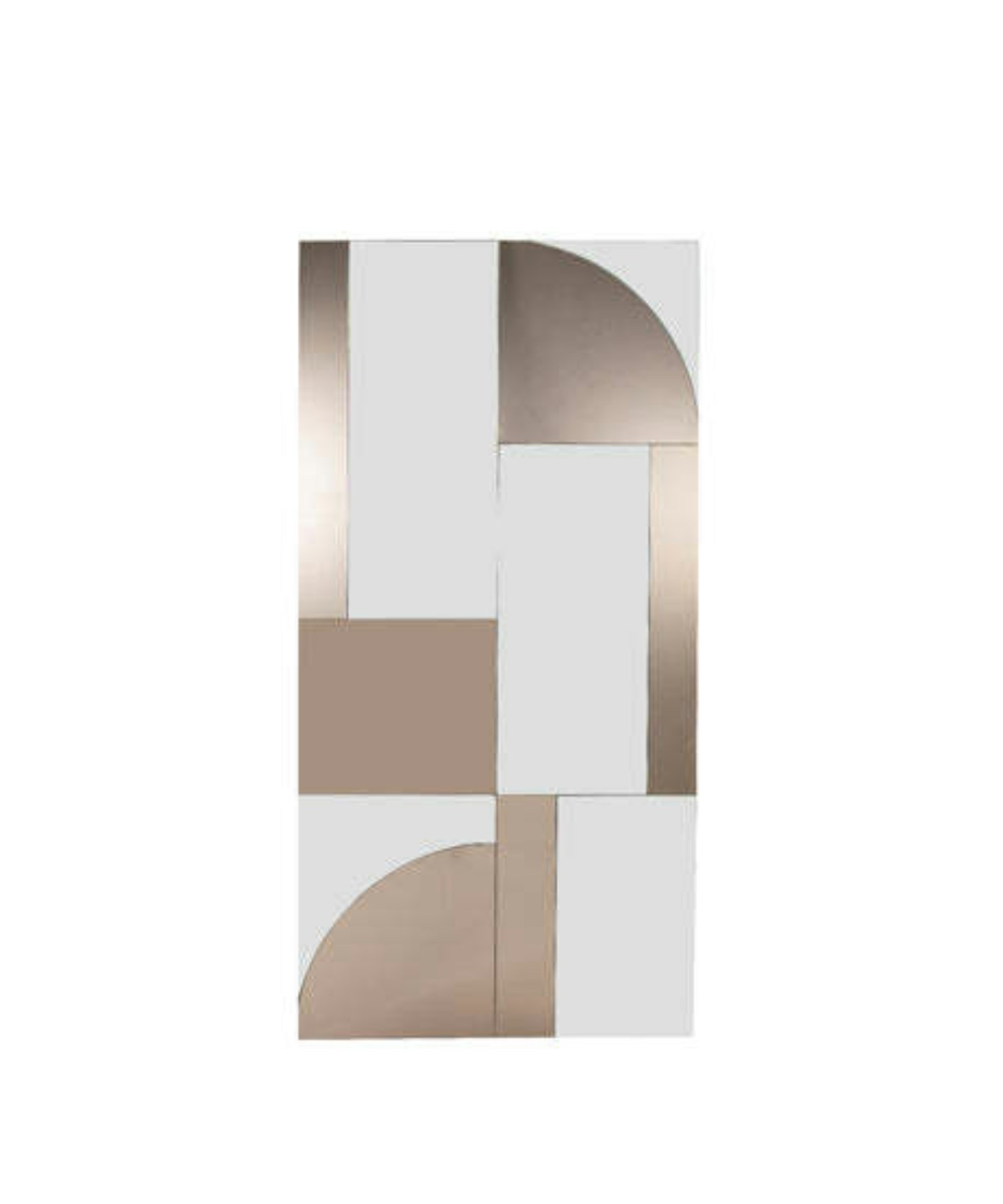 Liang & Eimil Cubist Grey & Bronze Rectangular Mirror