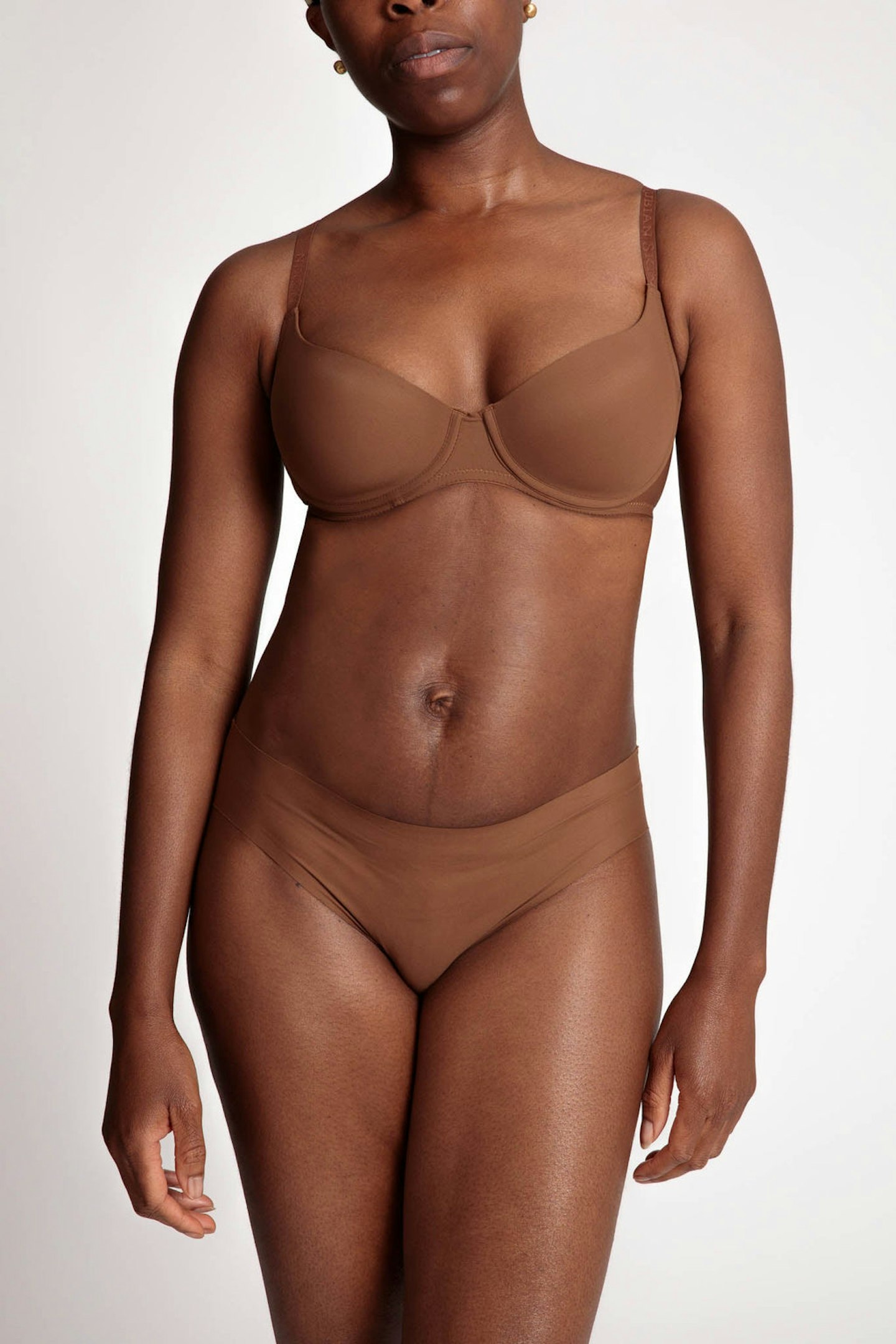 how to find the best bra Nubien Skin, Naked T-Shirt Bra Cinnamon, £59