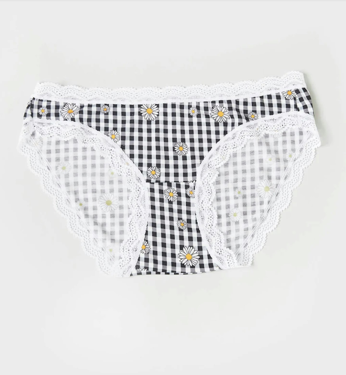 Stripe & Stare, Gingham Knickers 95% Biodegradable