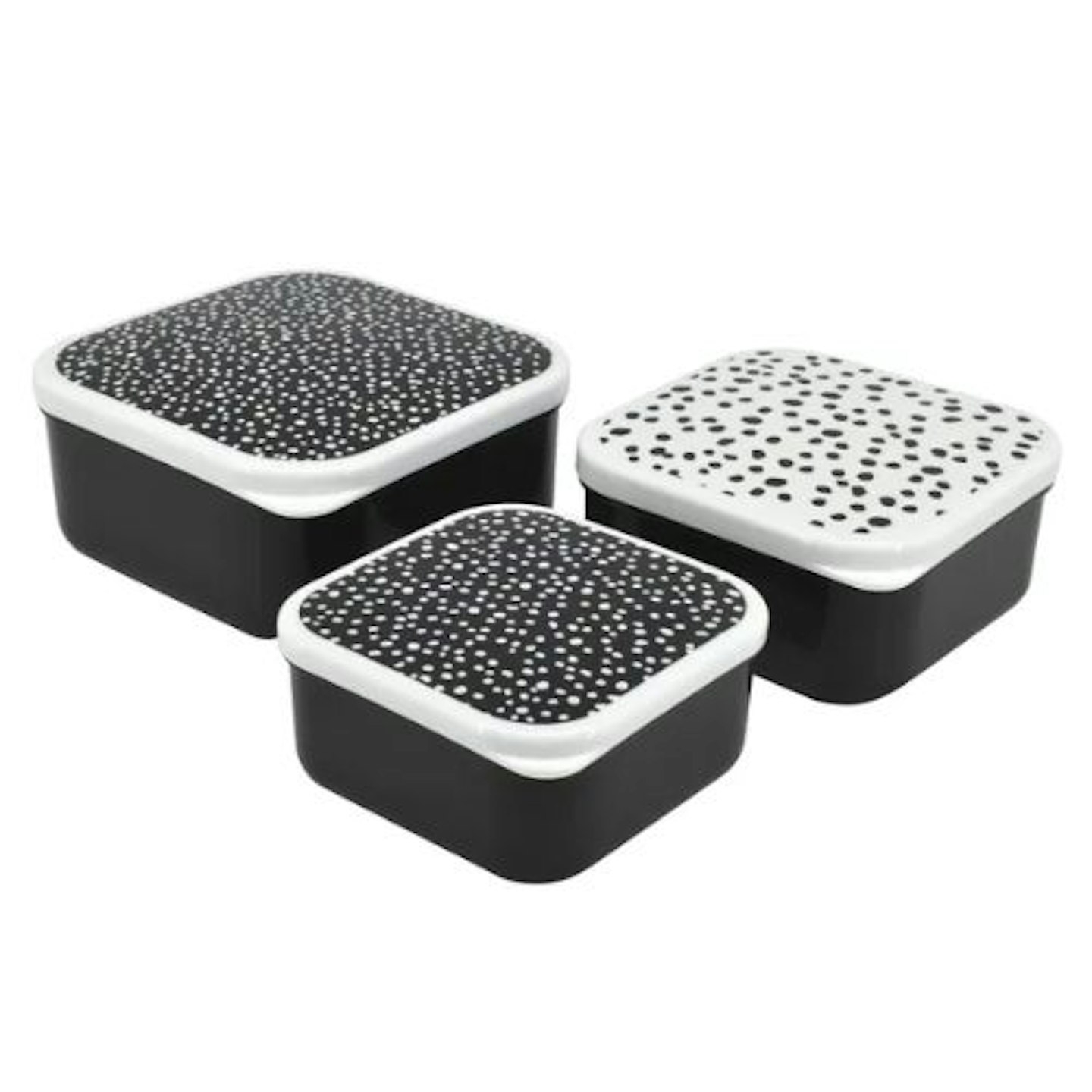 Set of 3 Global Dot Snack Boxes