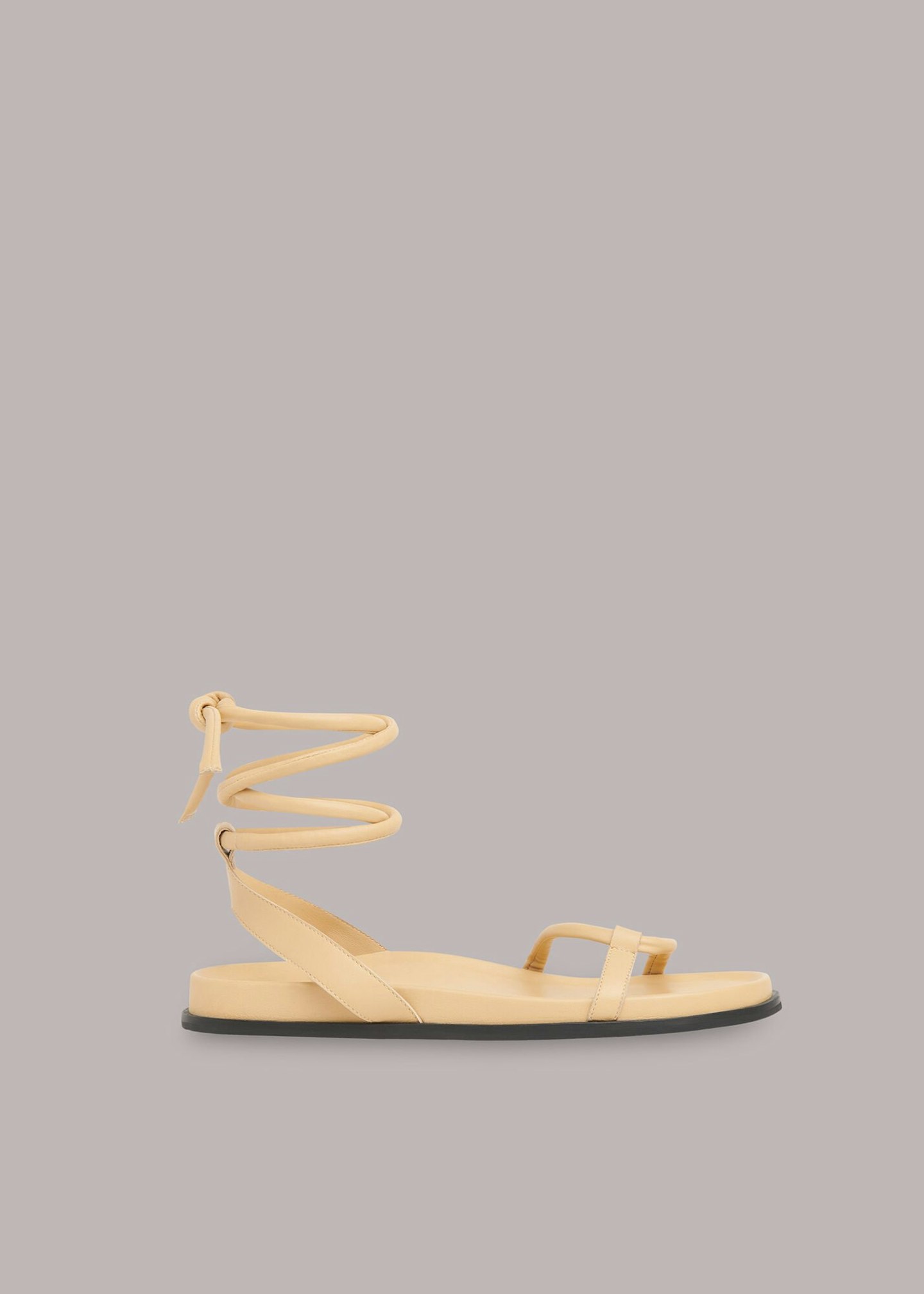 summer outfit ideas Whistles, Cleo Padded Strappy Sandals, WAS £135 NOW £95