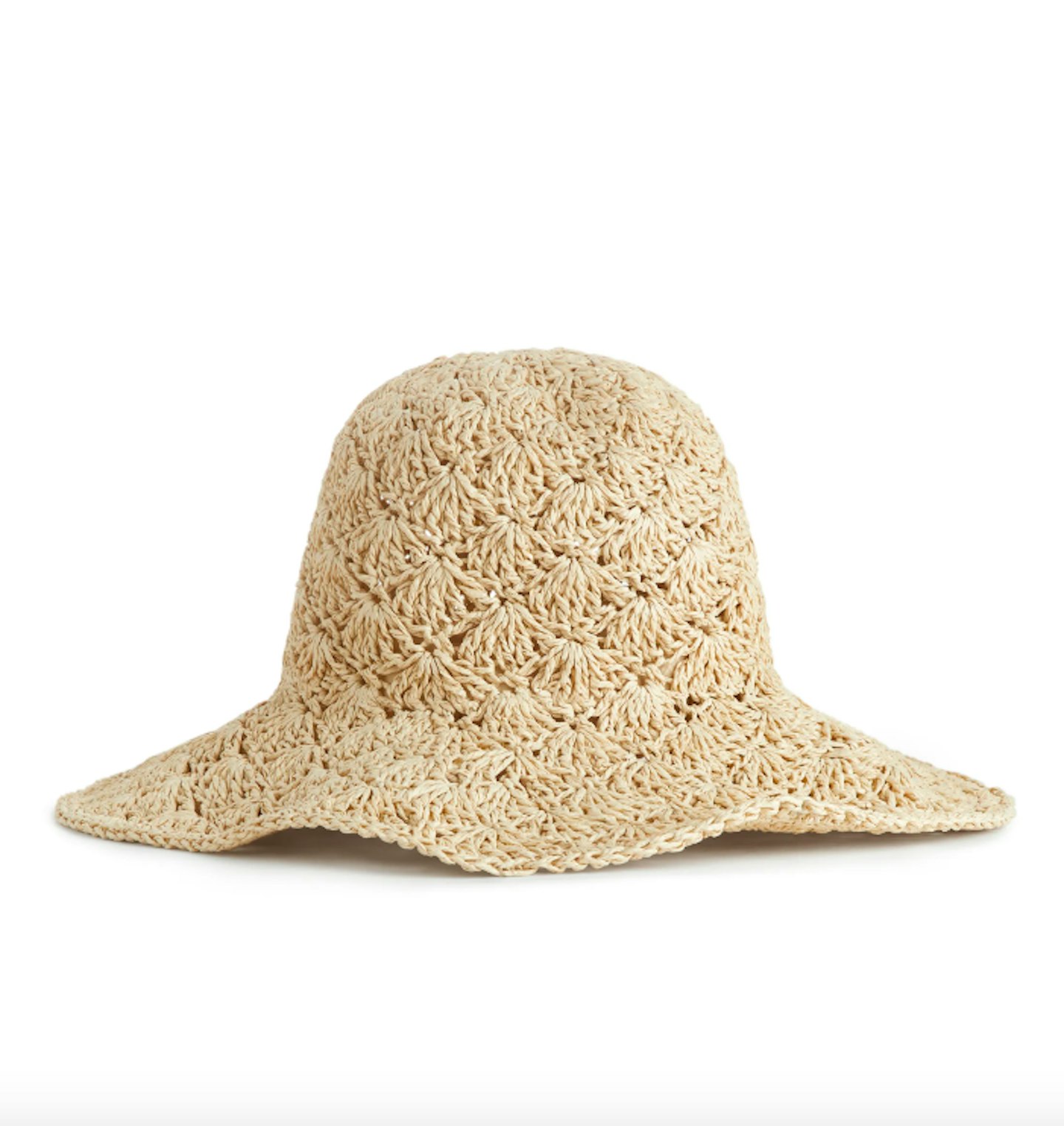 Arket, Crochet Straw Hat, £45