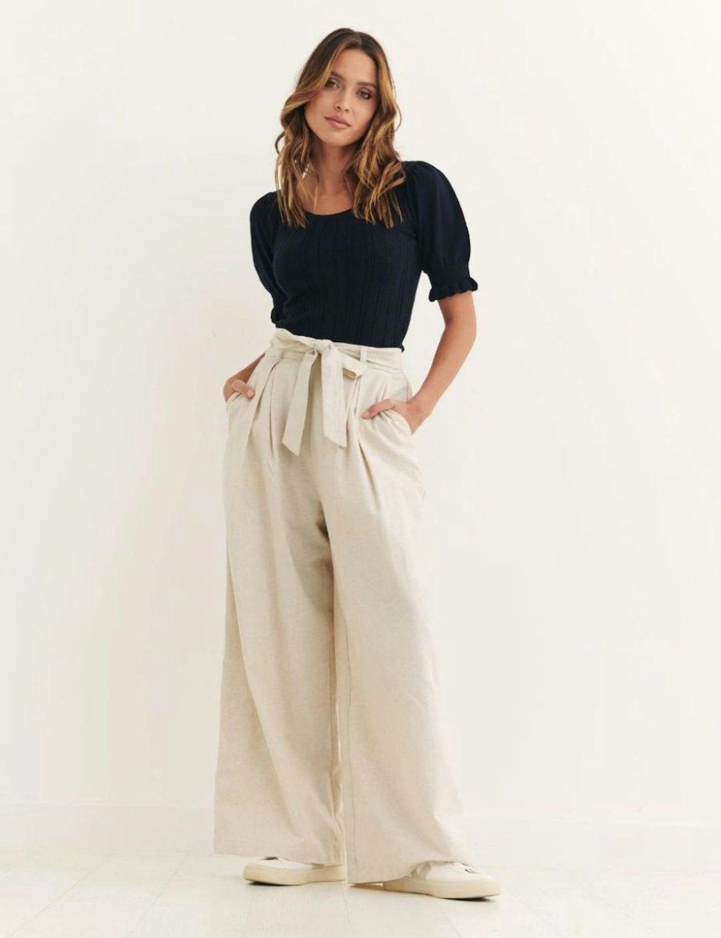 Tina Linen-blend Trouser, £42