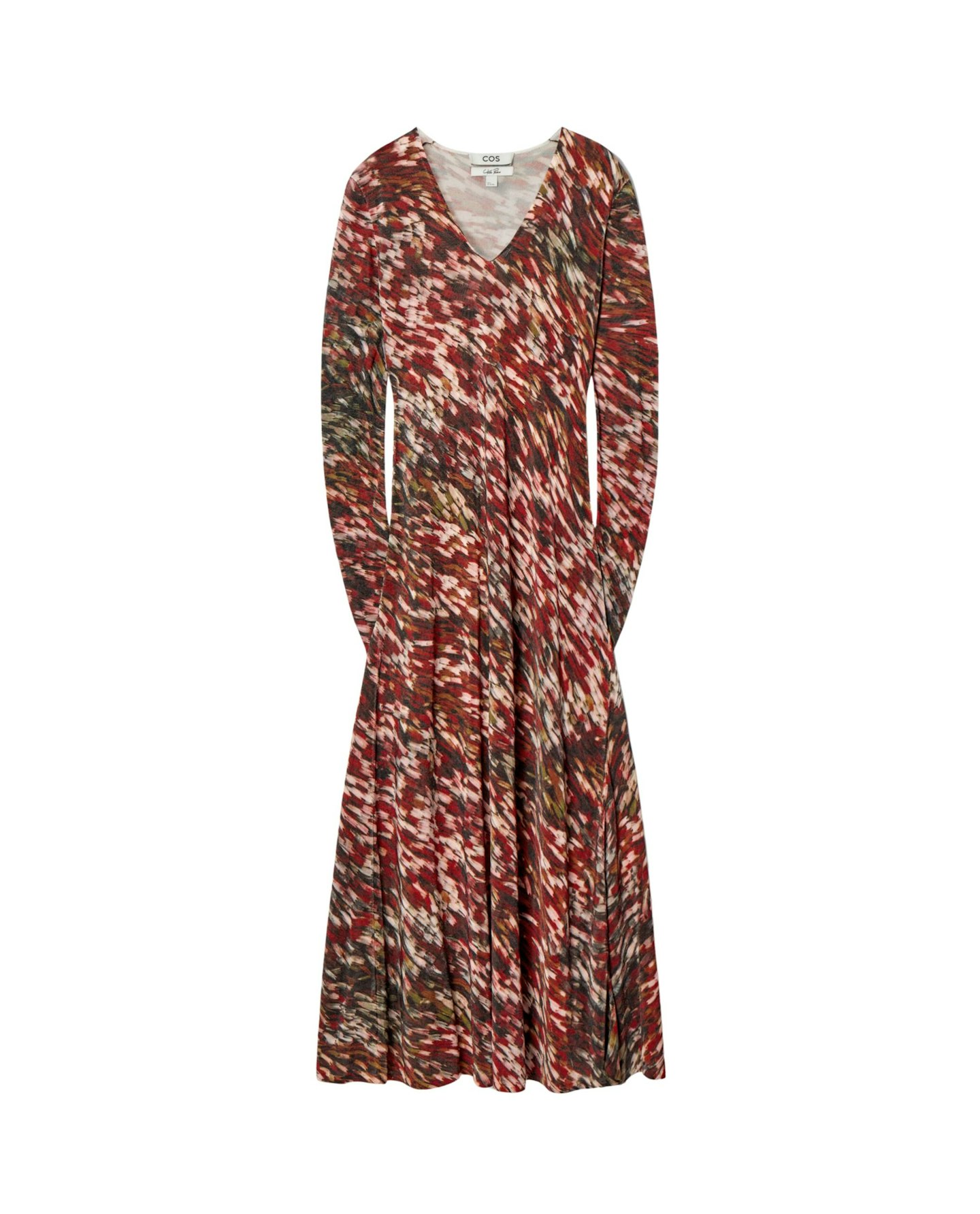 COS, Printed Semi Sheer Maxi