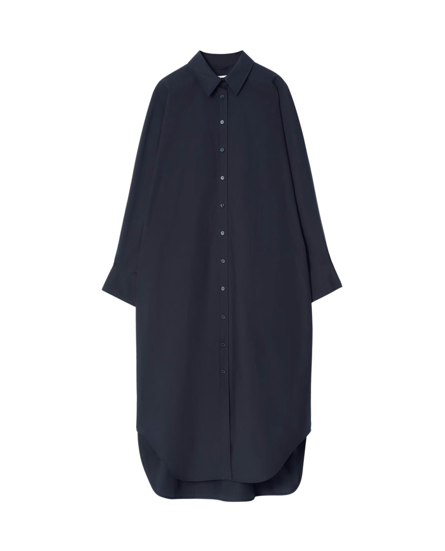 COS, Relaxed Cotton Shirt Dress