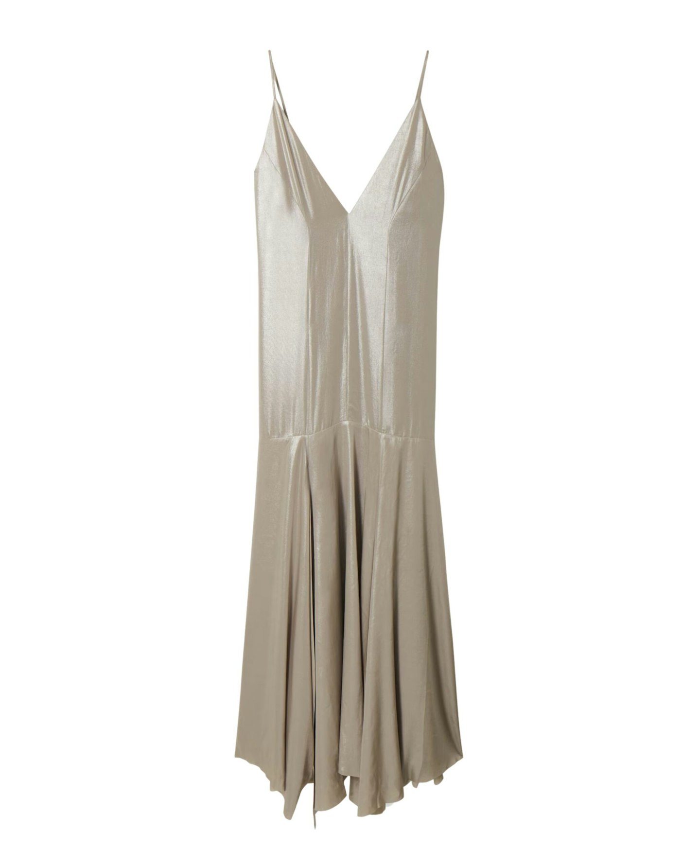 COS, Metallic Slip Dress