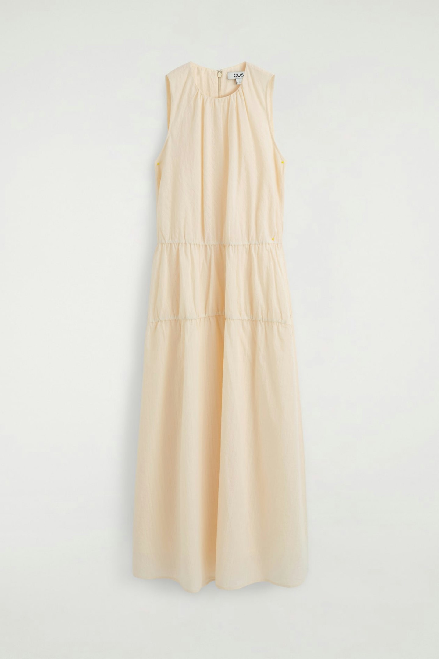 chinese dress ladies Yellow Cross Over Maxi Dress main image 0