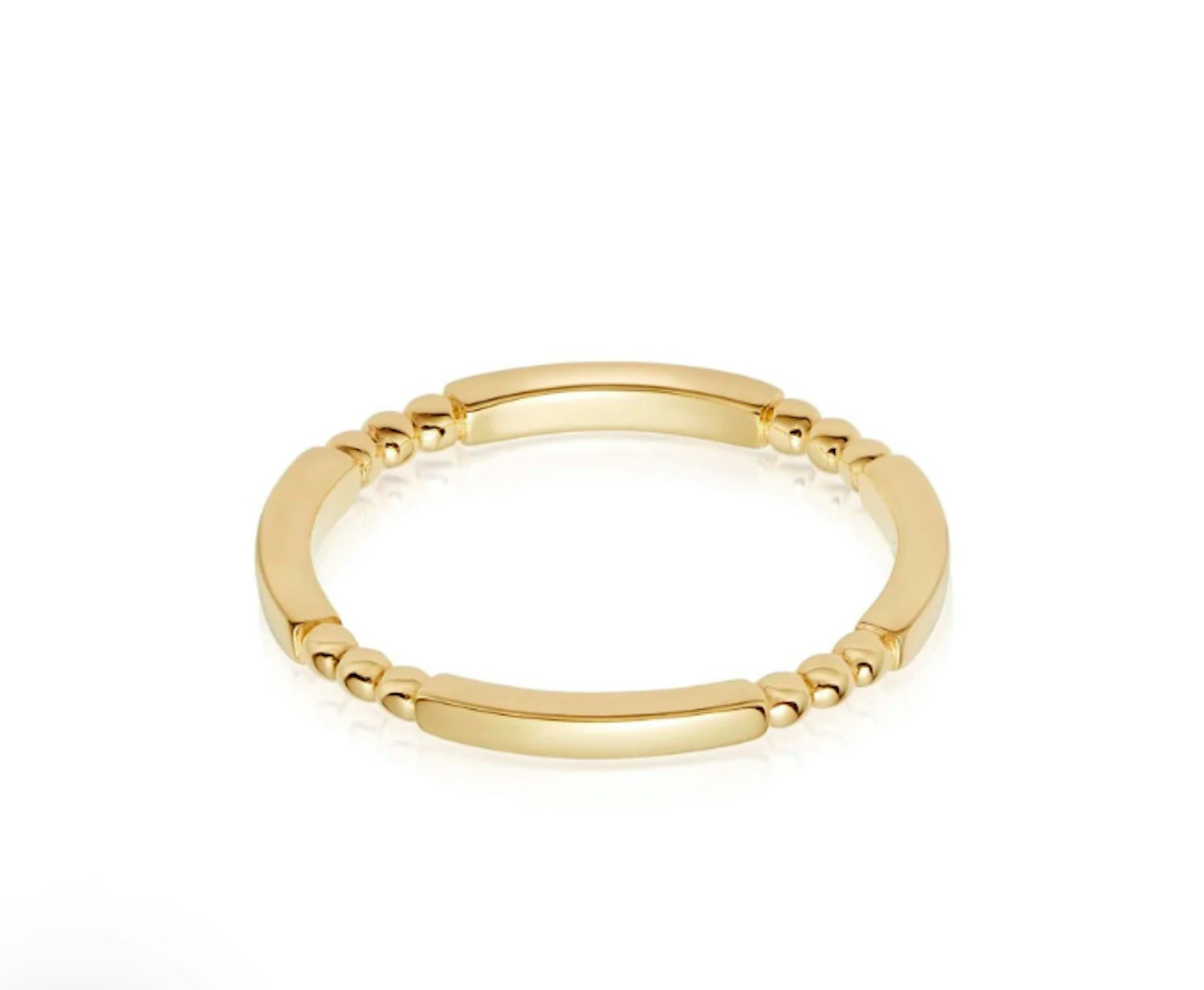 Daisy London, Stacked Essential Ring 18ct Gold Plate