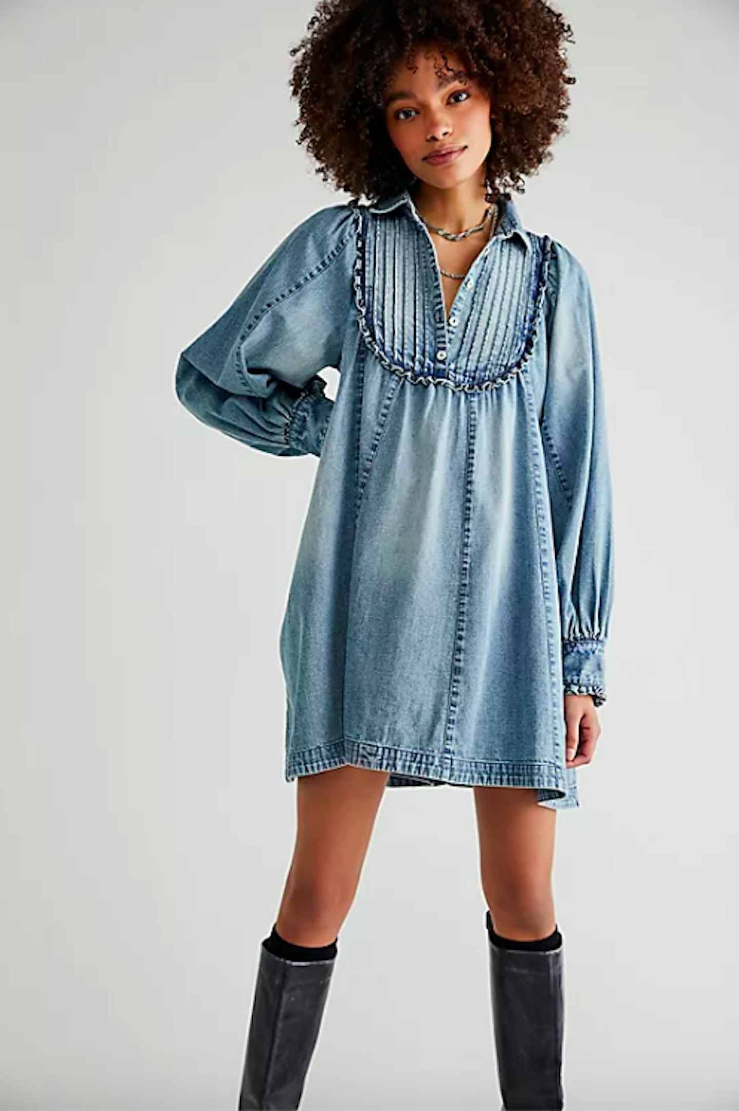 Free People, Arabella Babydoll Mini Dress, £140