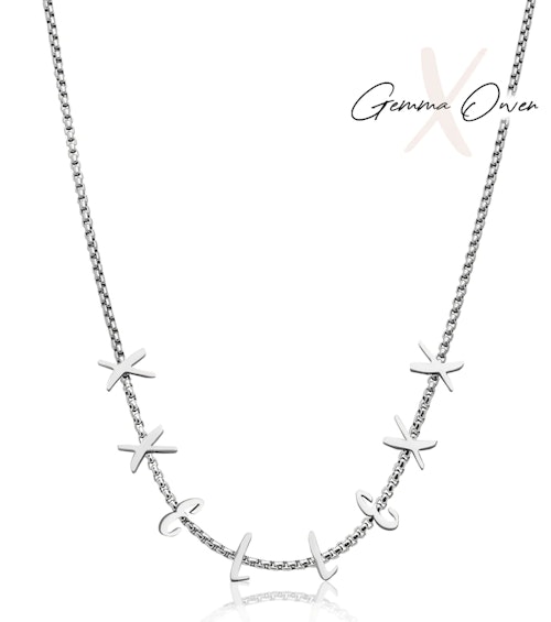 abbott lyon initial necklace